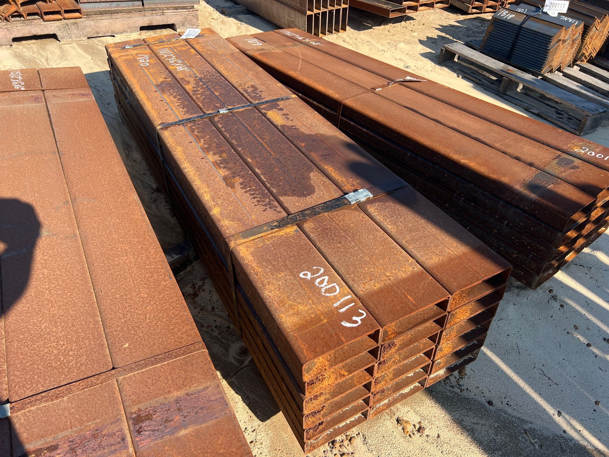 (APPROX 18) 2" X 6" X 68" THICK TUBING (A51247)