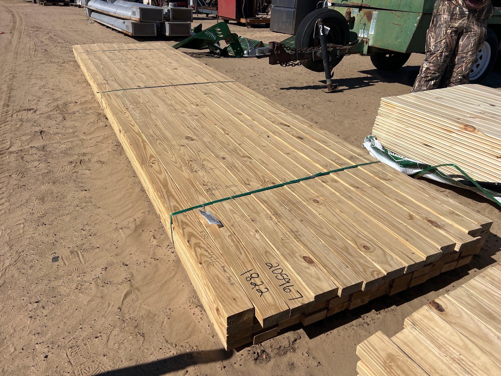 (APPROX.52) UNUSED 2X4X16 PRIME GRADE LUMBER (A57192)