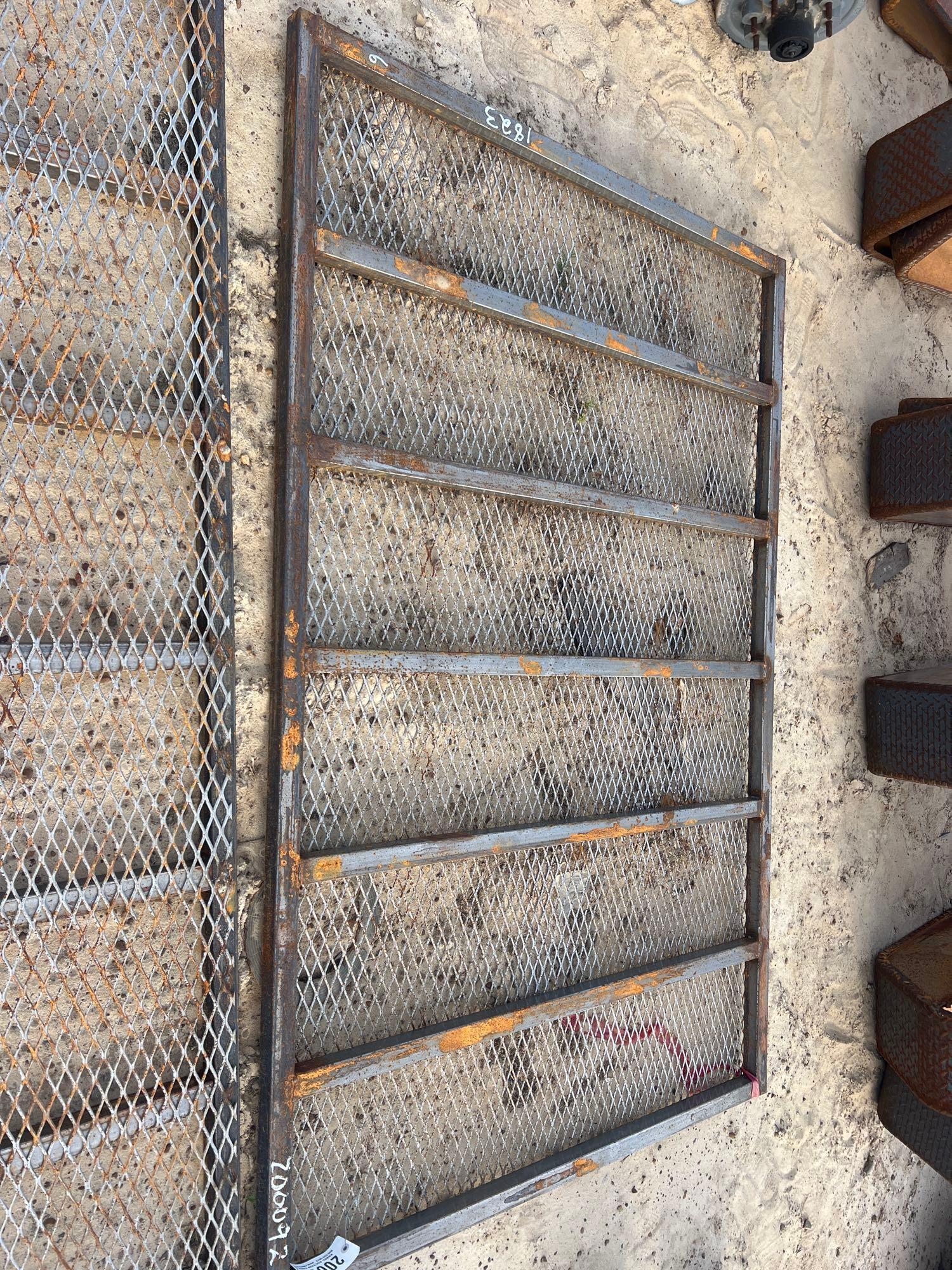 49" X 74" EXPANDED METAL RAMP GATE (A54756)