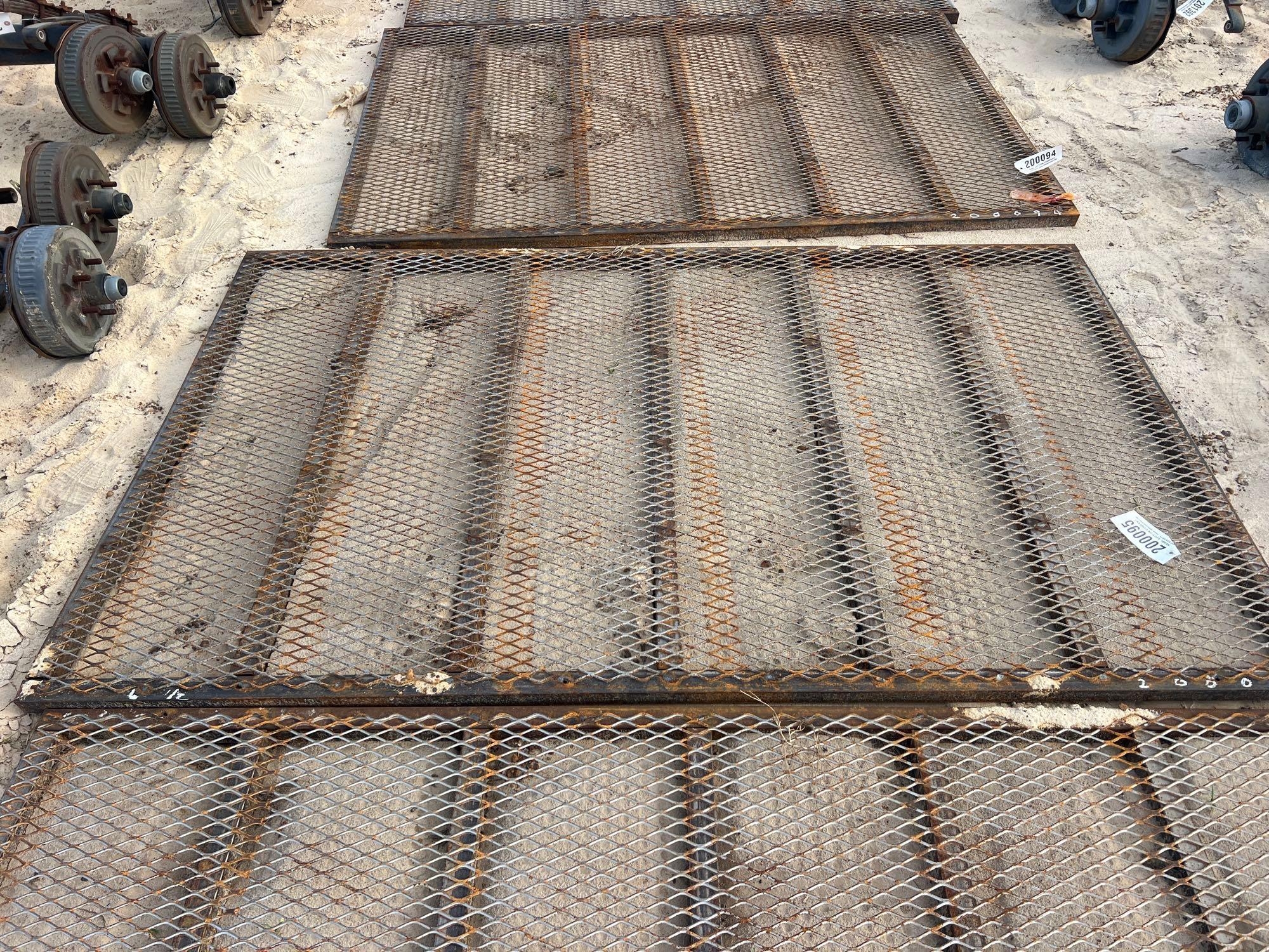 49" X 79" EXPANDED METAL RAMP GATE (A54756)