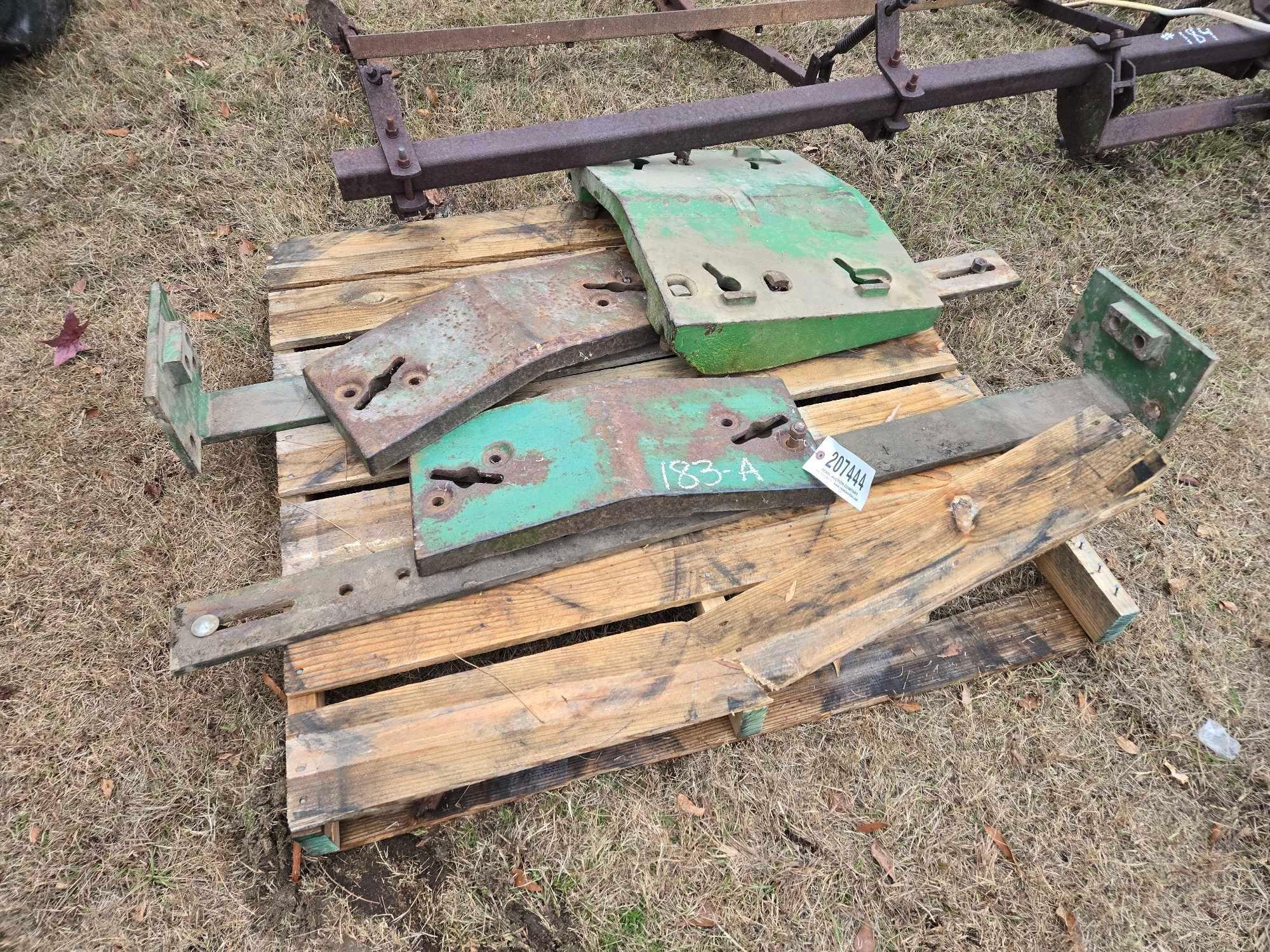 JOHN DEERE 4020 STARTER BRACKETS, (A52708)