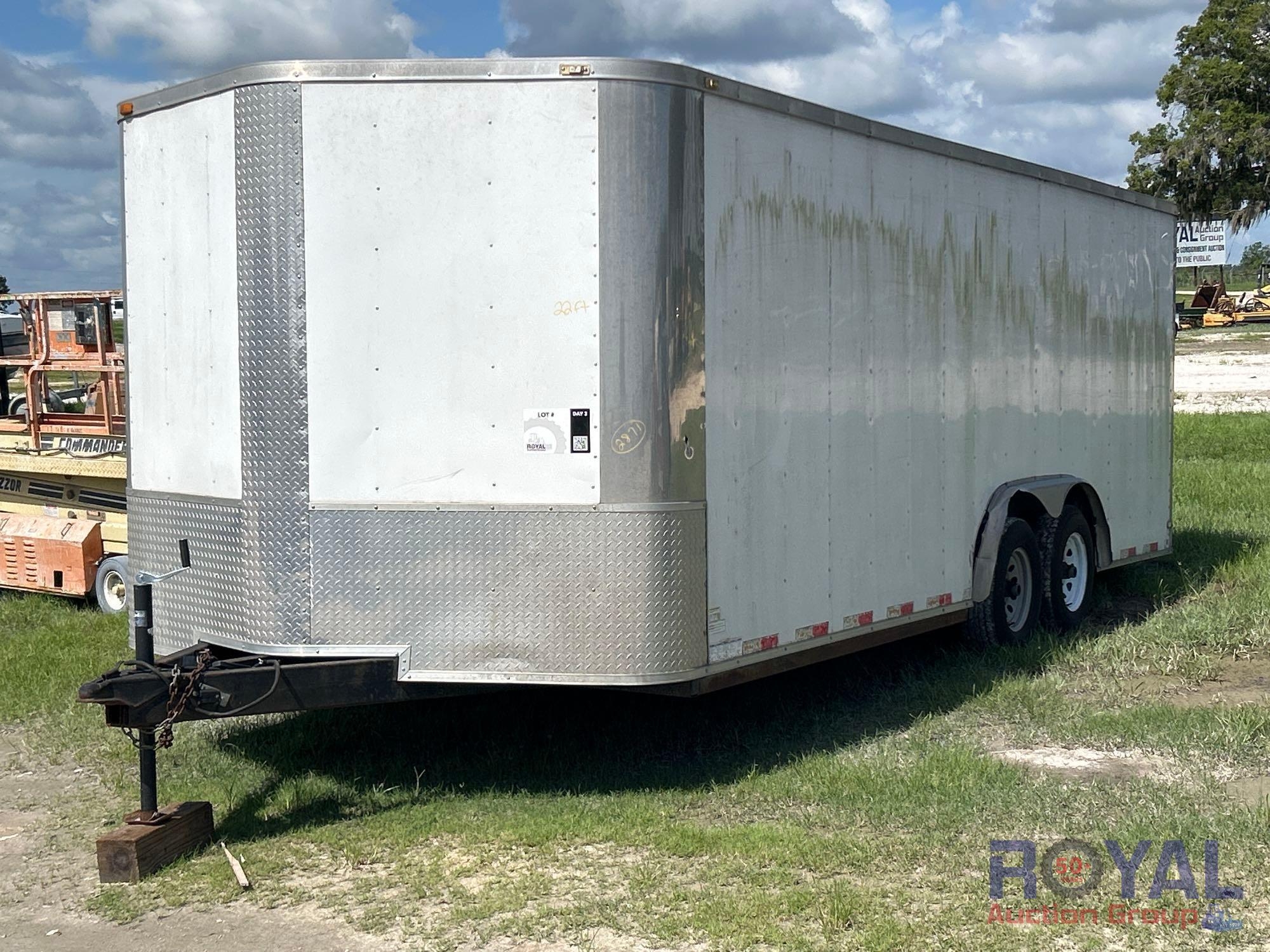 2016 Arising 8.520VTRW 22ft T/A Enclosed Cargo Trailer (A51694)