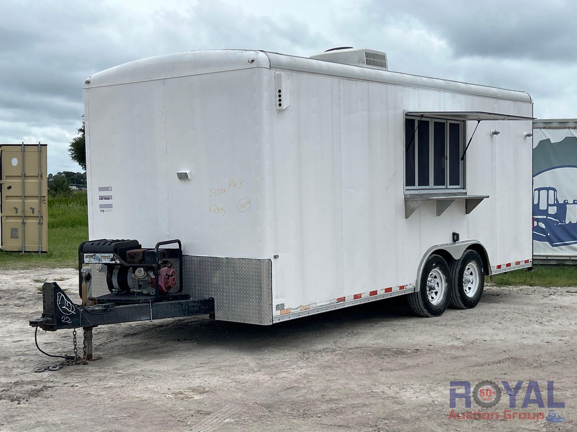 2005 Wells Cargo CEW202 20ft T/A Enclosed Concession Trailer (A51694)