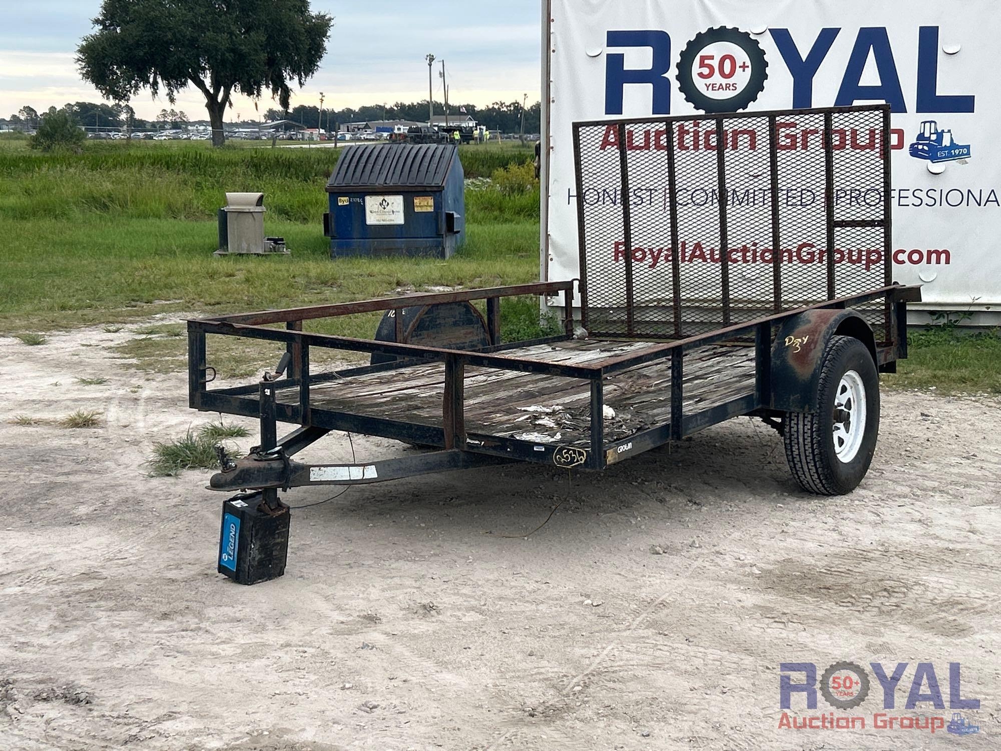 2014 Triple Crown 10ft S/A Utility Trailer (A51694)