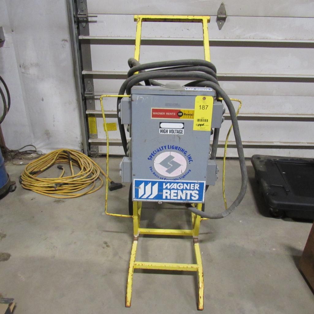 Voltage Converter, Single Phase, 240 Volt Input, 120 Volt Output (A59076)