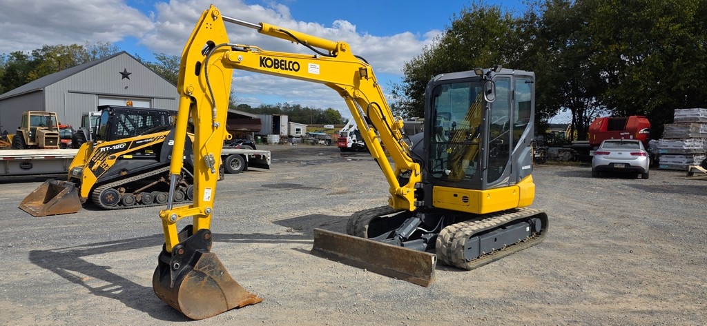 2023 Kobelco SK55SRX-7 Midi Excavator (RIDE AND DRIVE) (LIKE NEW) (A50775)