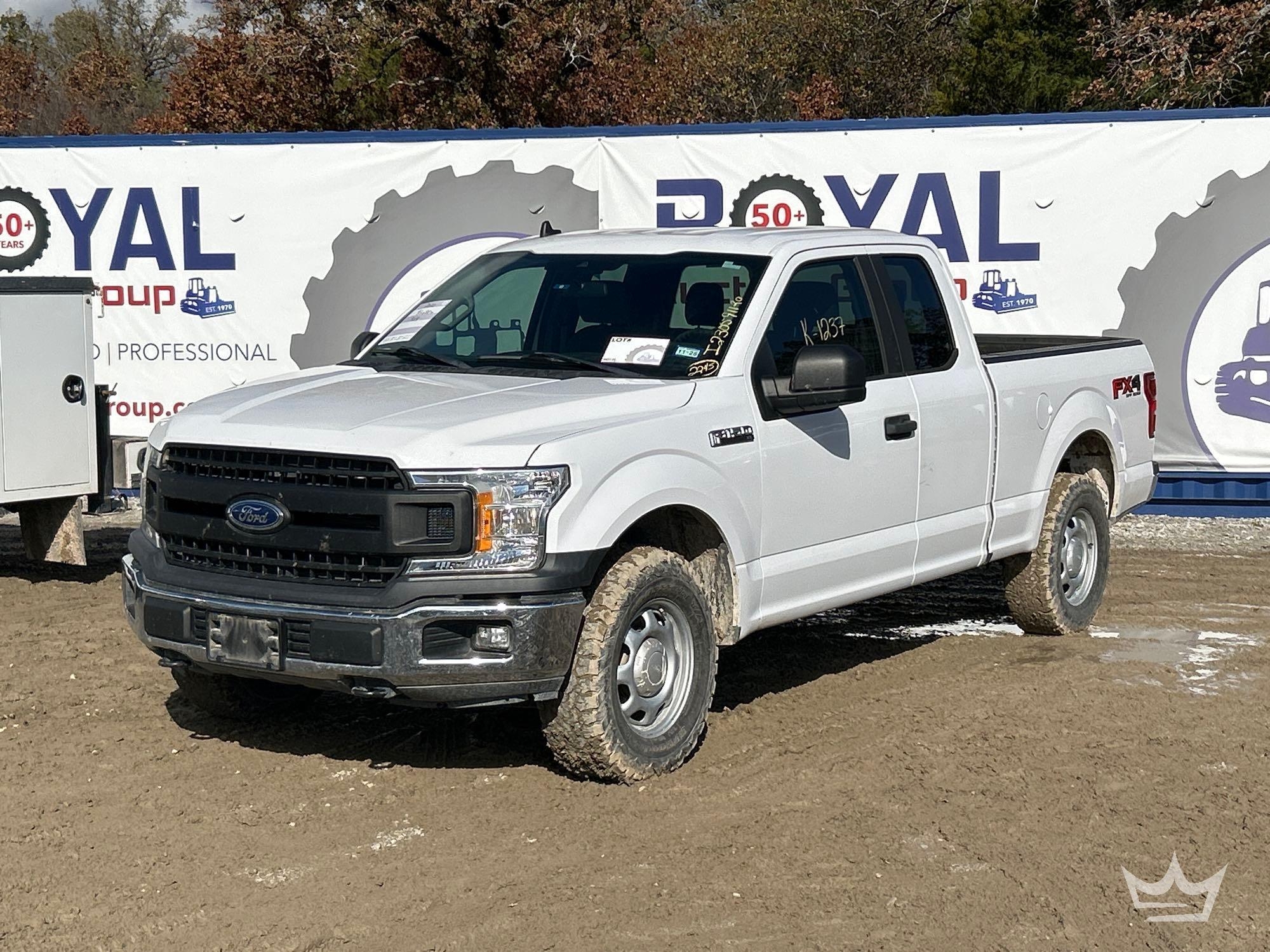2020 Ford F-150 4X4 Ext. Cab Pickup Truck (A55973)