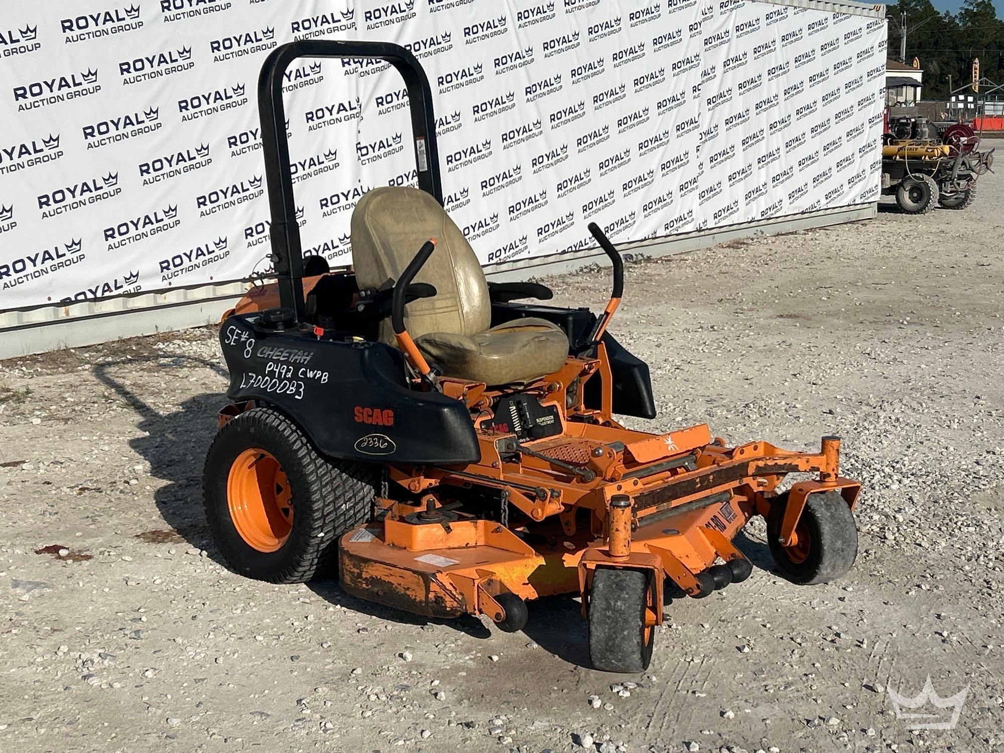 2017 Scag Cheetah 61in Zero Turn Commercial Mower (A59228)