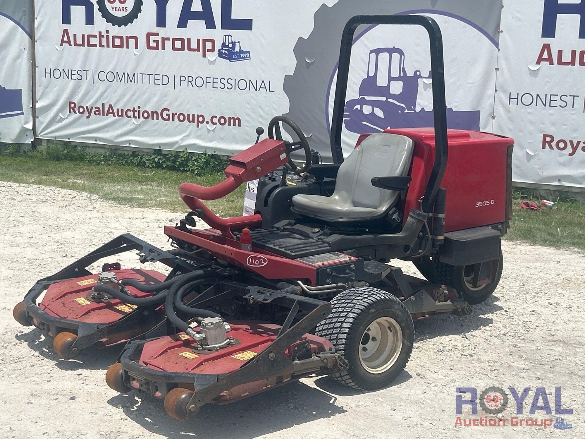 2016 Toro Groundsmaster 3505D 72in Rotary Mower (A51691)
