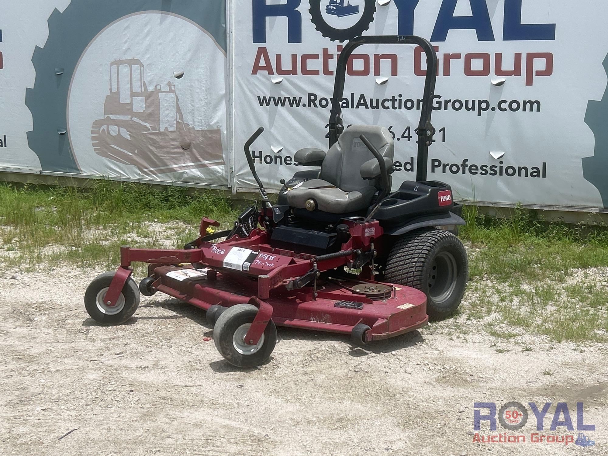 2018 Toro Z-Master 6000 Series 74in Zero Turn Commercial Mower (A53421)