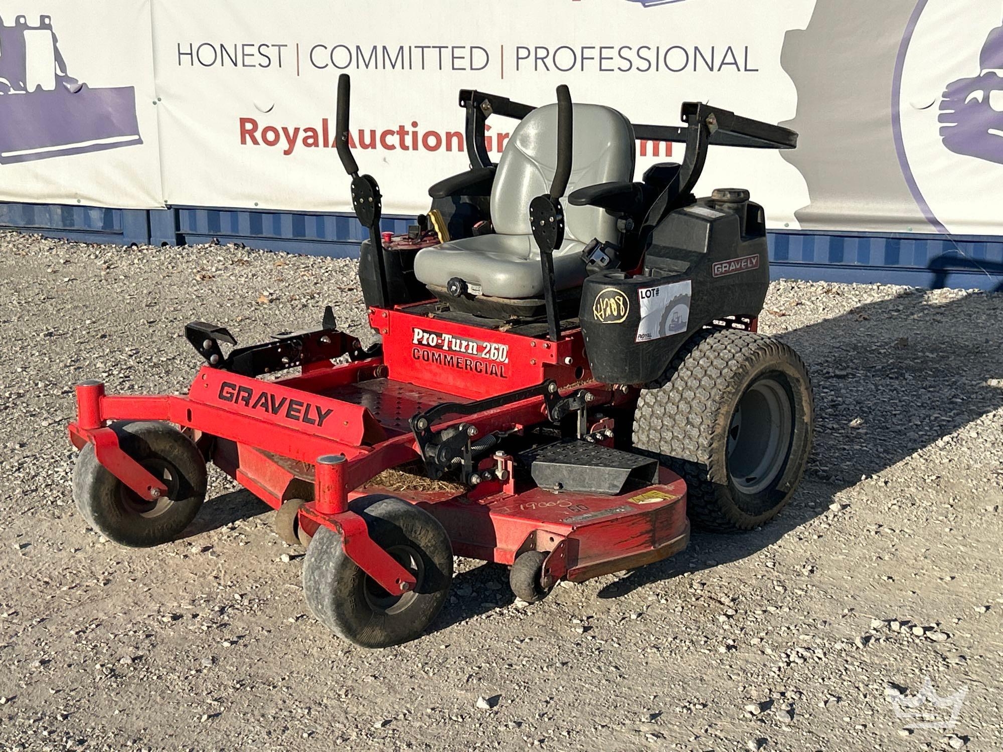 2014 Gravely 60" Zero Turn mower (A55973)