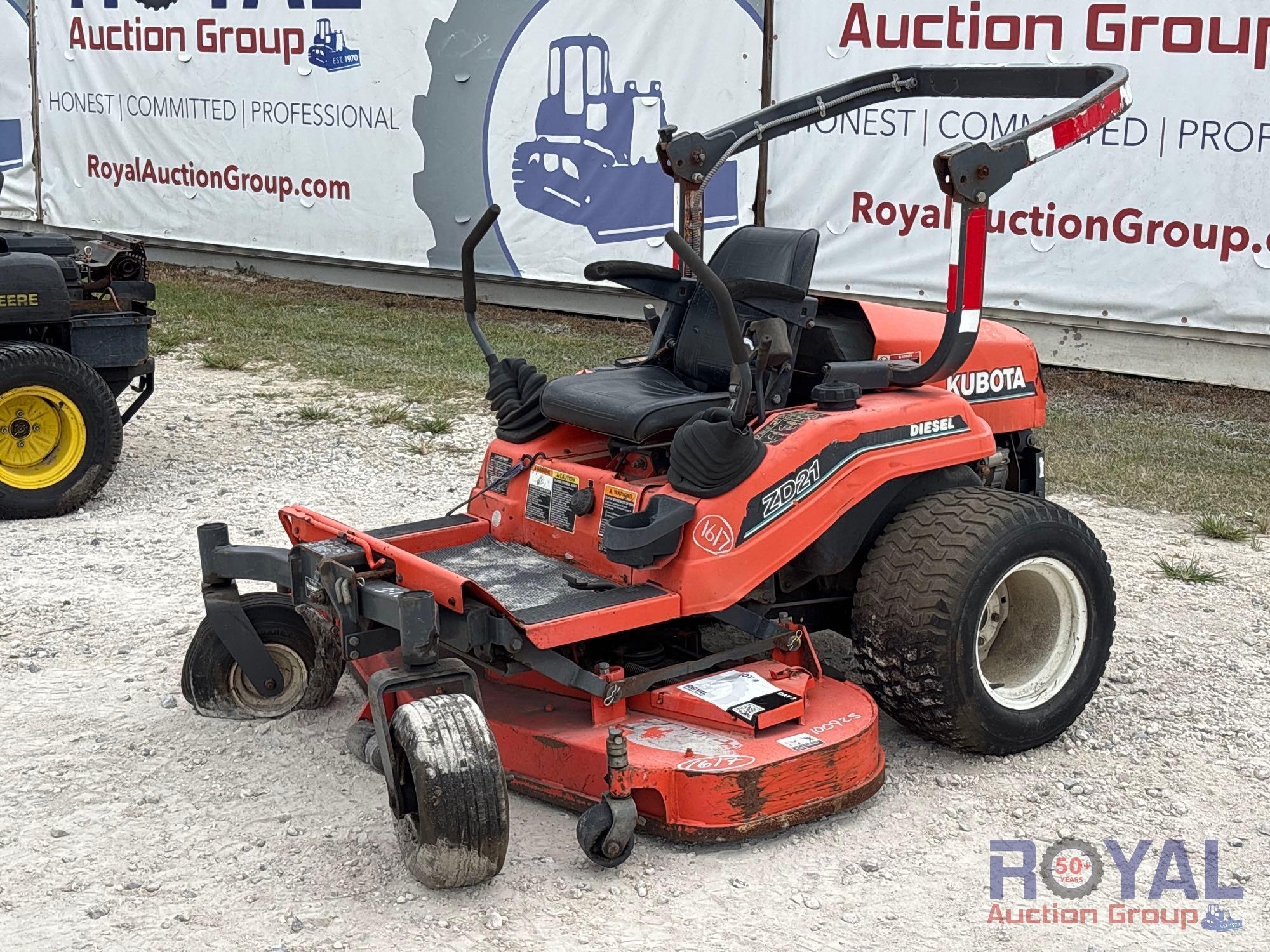 Kubota ZD21F Zero Turn Mower (A55851)