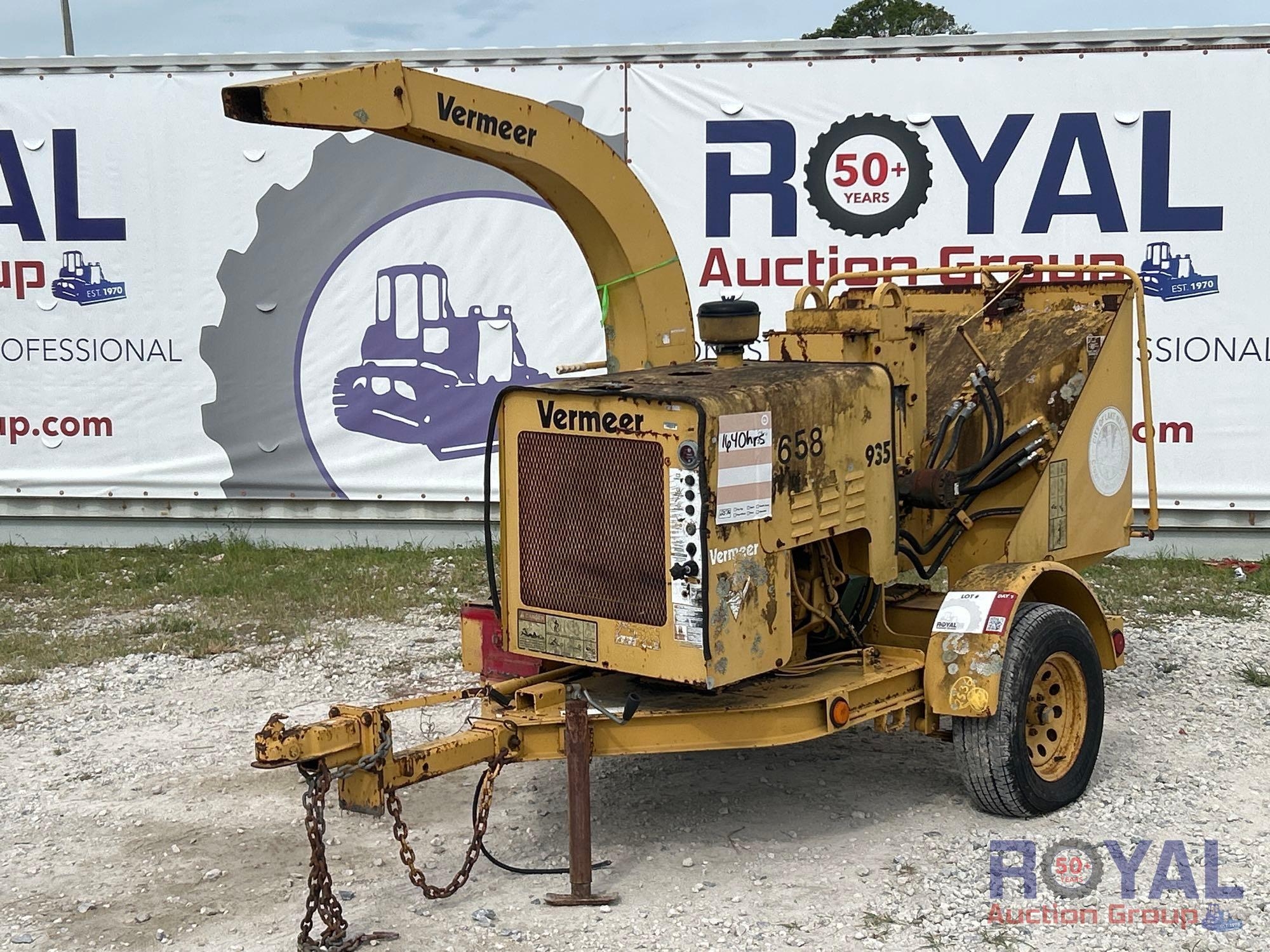 1995 Vermeer 935 Towable Brush Chipper (A51691)