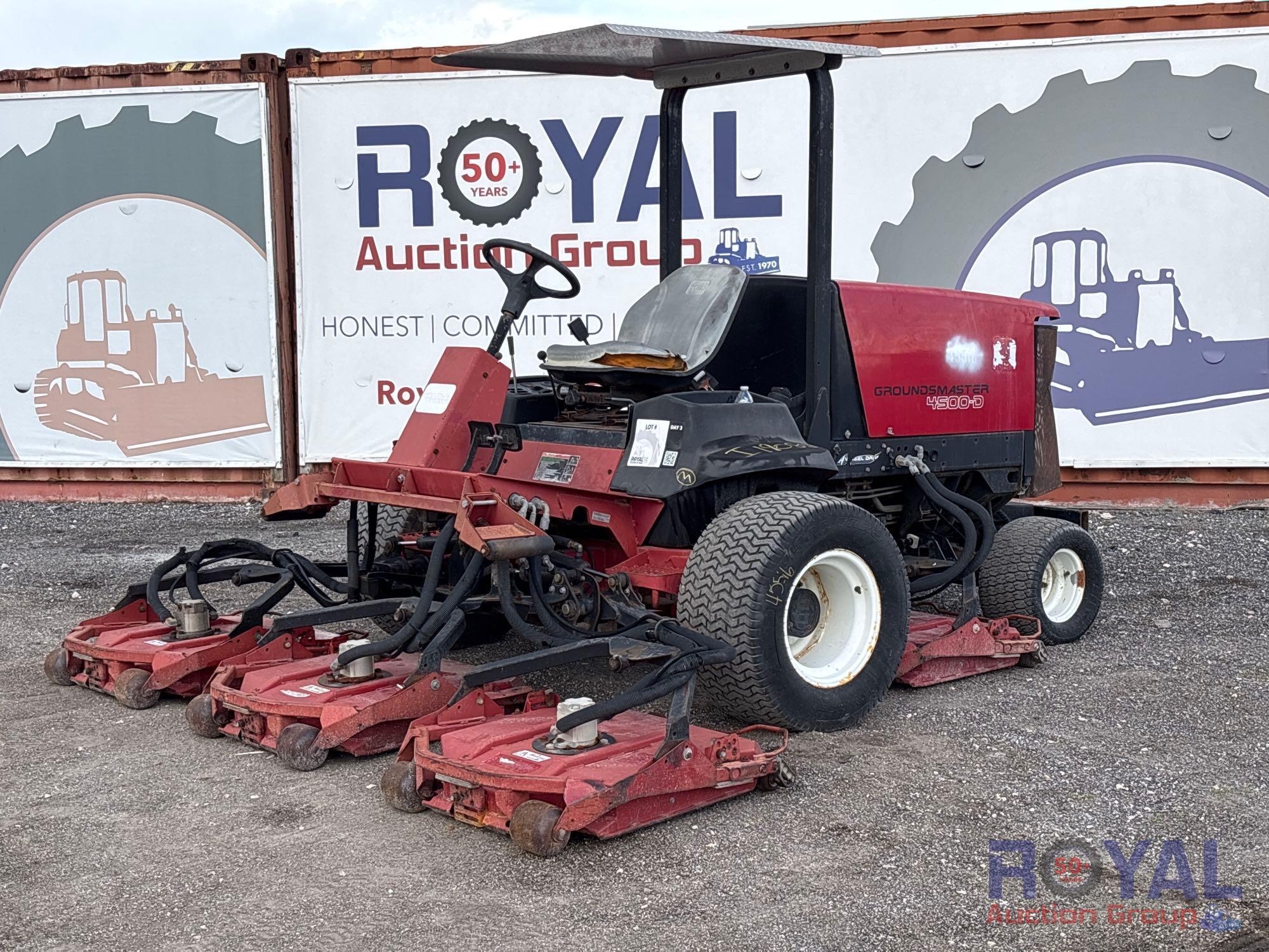 Toro Groundsmaster 4500D 4WD 5-Deck Fairway Mower (A55787)