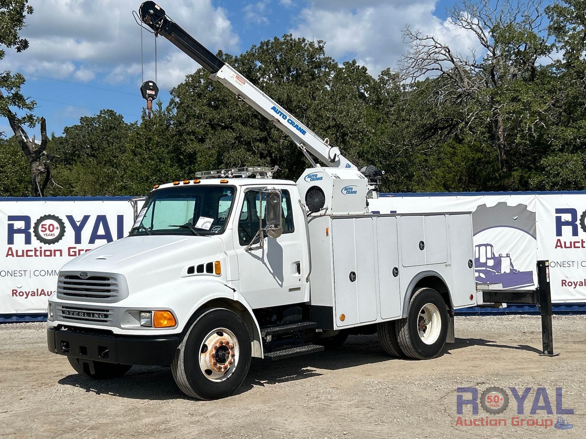2009 Sterling AutoCrane 10006H 5 Ton Mechanics Crane Truck (A52377)