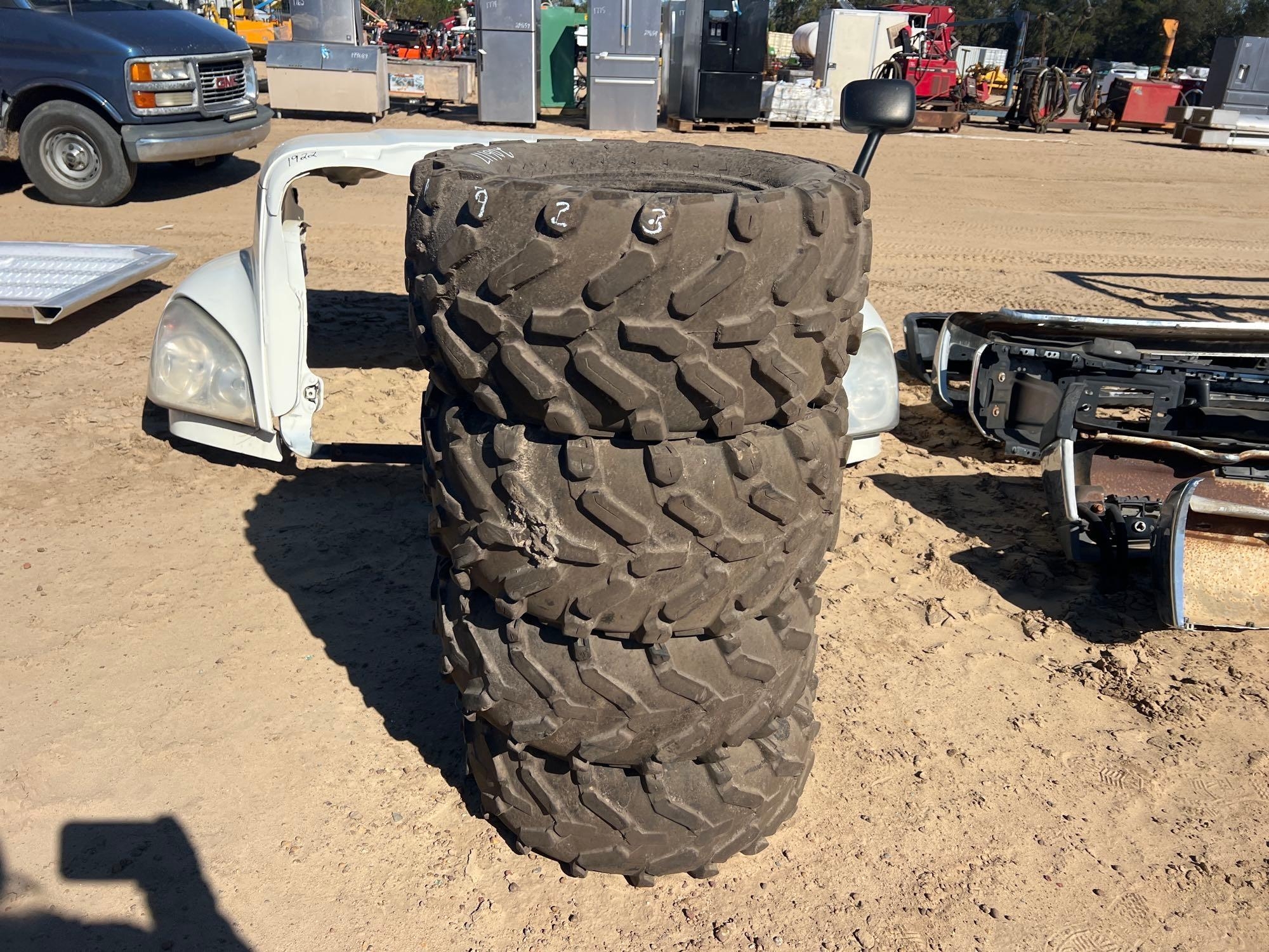 (4) POLARIS ATV TIRES (A57192)