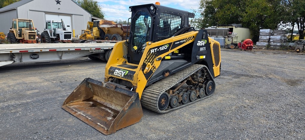 2018 ASV RT120 Skidloader (RIDE AND DRIVE) (A50775)