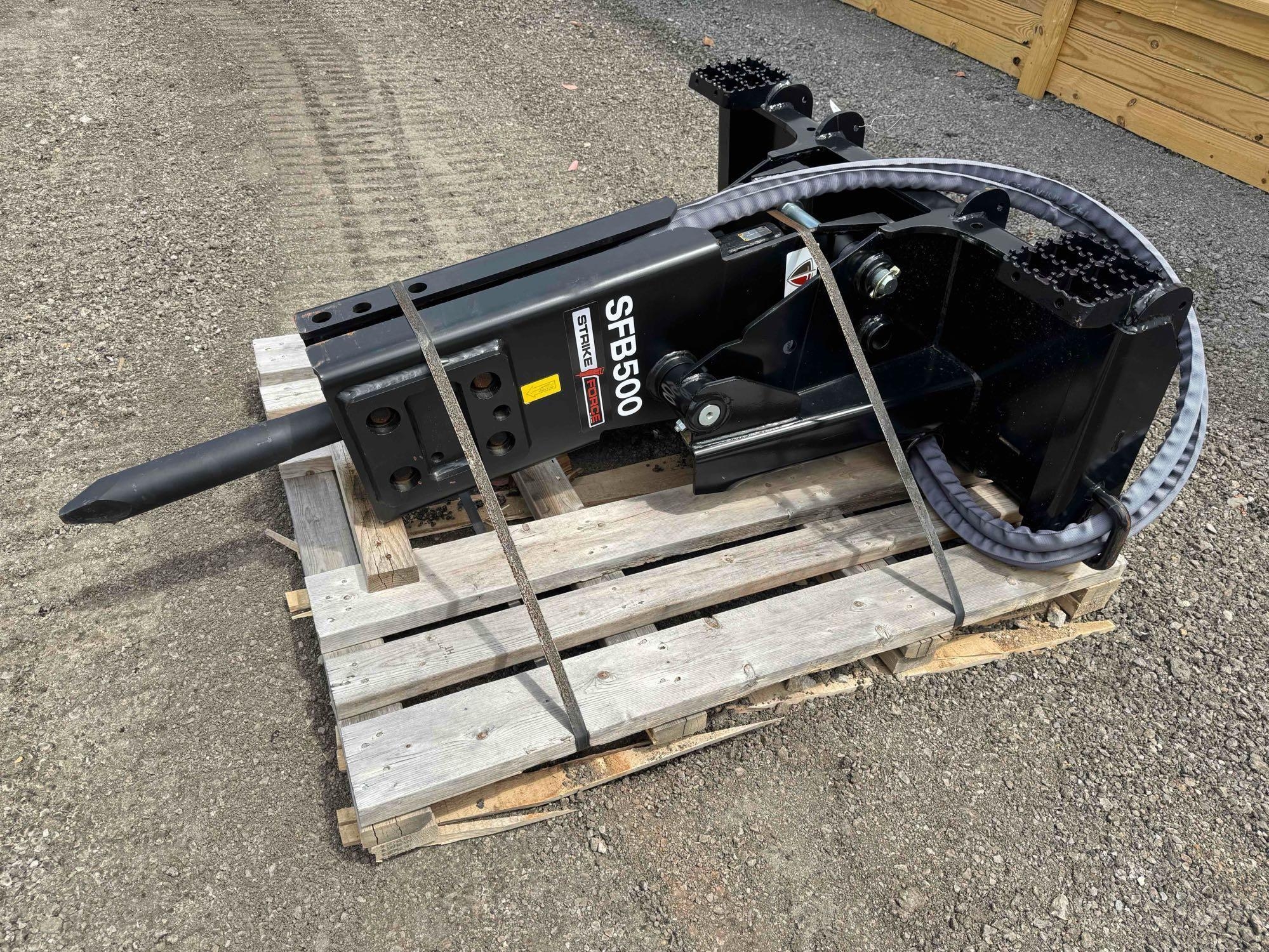 UNUSED PALADIN SKID STEER HYDRAULIC BREAKING HAMMER (A51243)