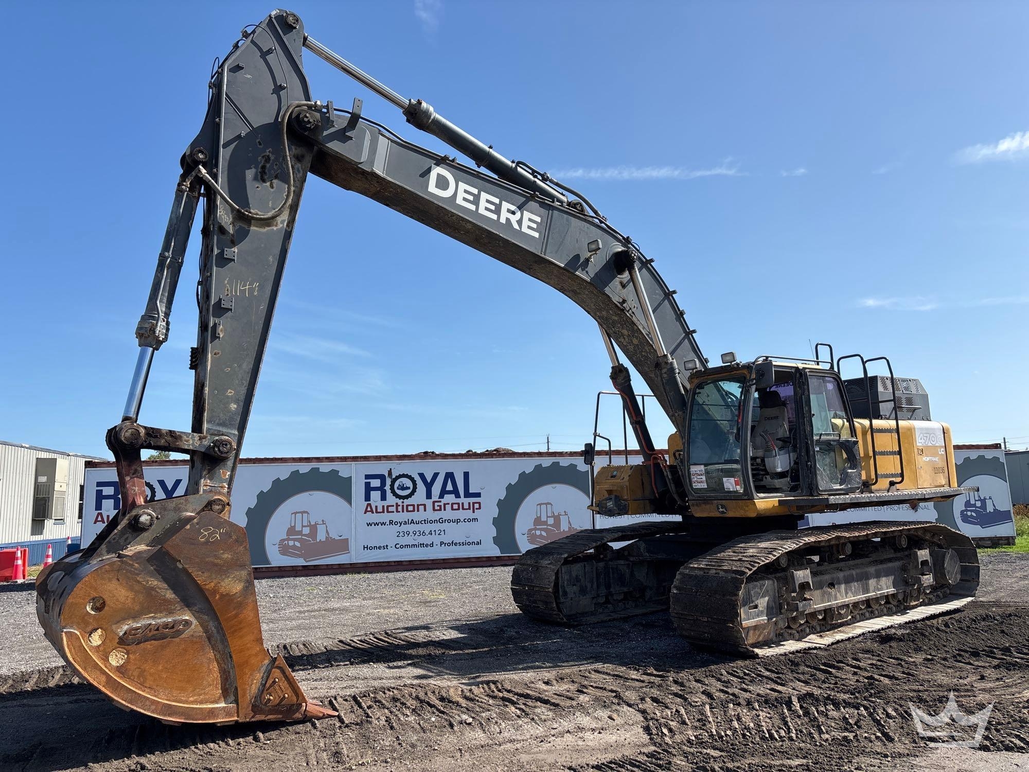2018 John Deere 470G Hydraulic Excavator (A56857)