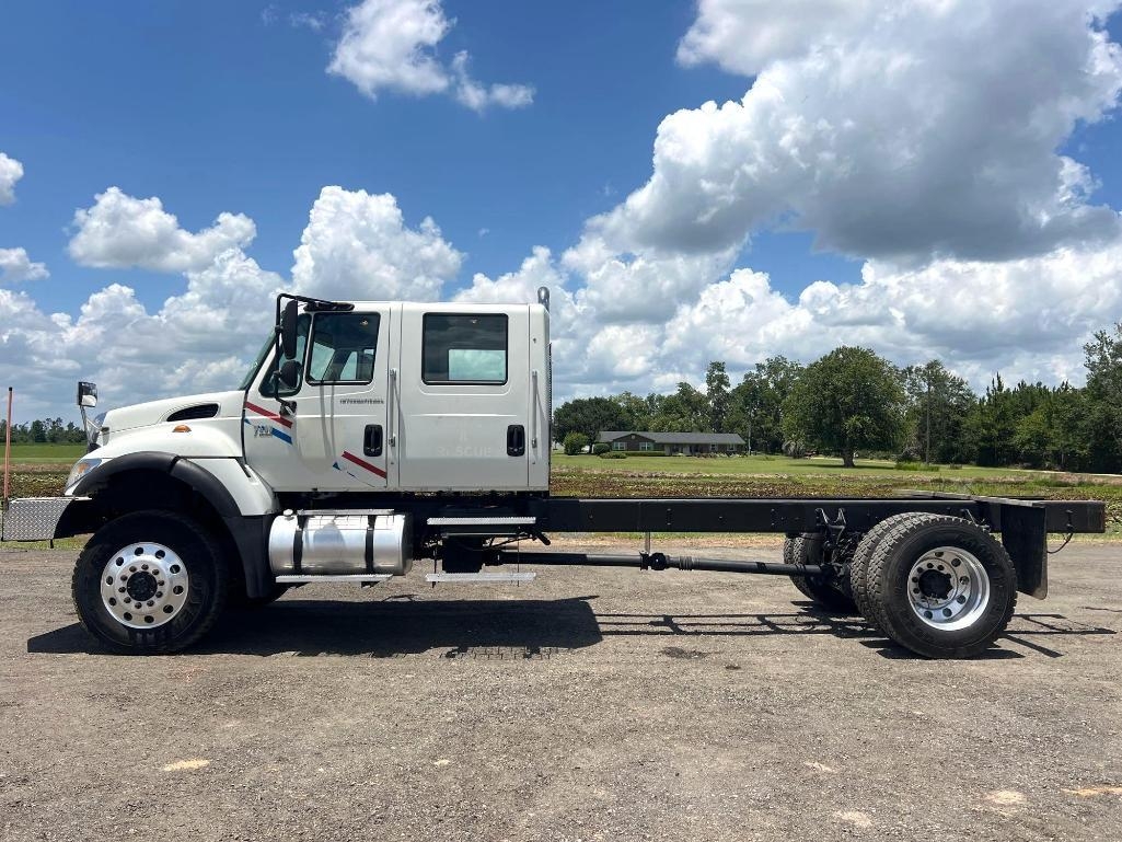 2007 INTERNATIONAL 7400 DT466 SFA 4X4X CHASSIS TRK (A51406)