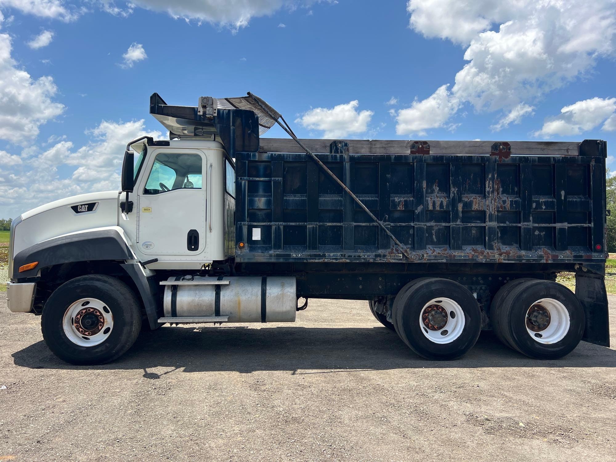 2014 CATERPILLAR CT6605 SBA 6X4 DUMP TRUCK (A51406)