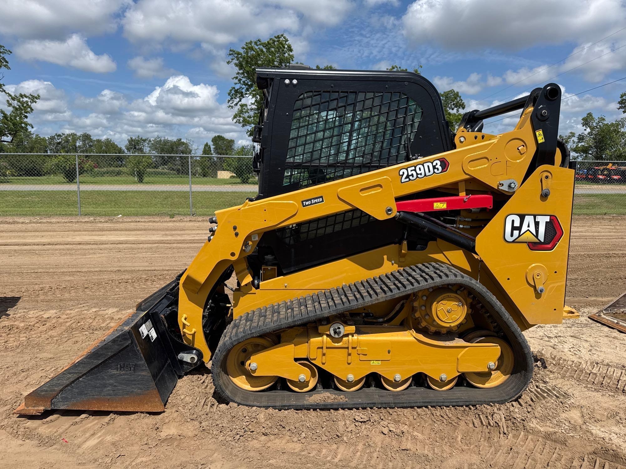 2023 CATERPILLAR 259D3 SKID STEER (A50458)