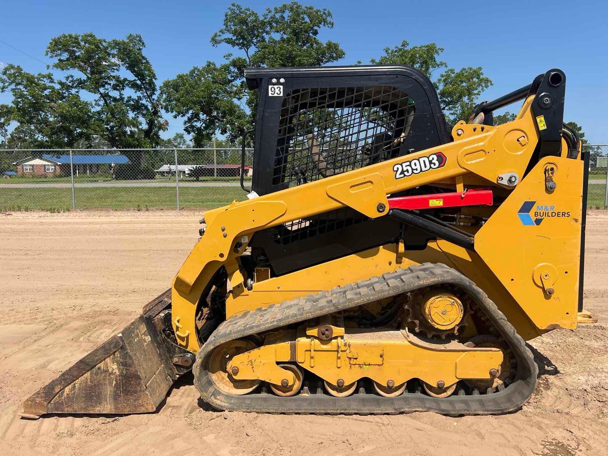 2022 CATERPILLAR 259D3 SKID STEER (A50458)