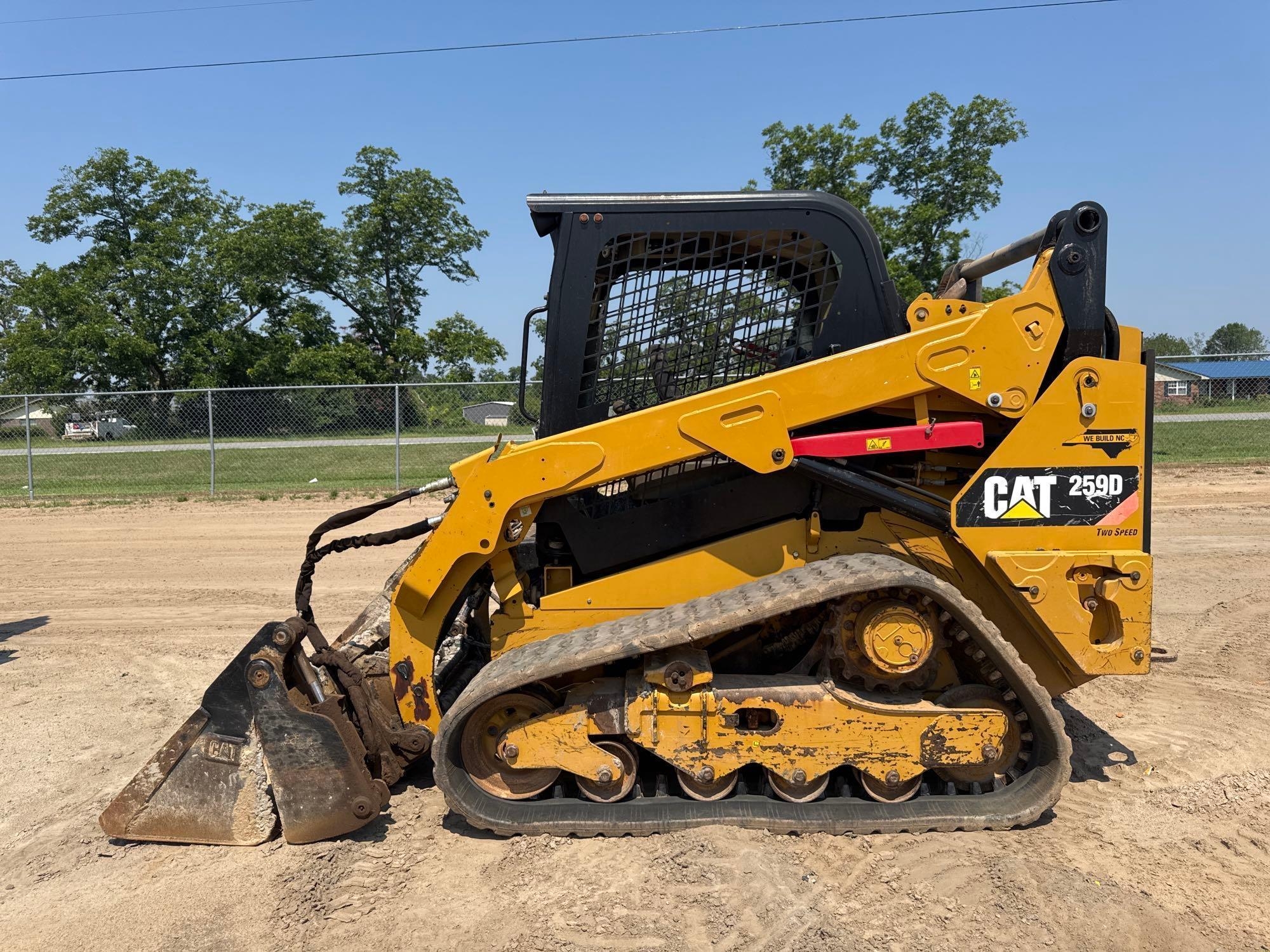 2016 CATERPILLAR 259D SKID STEER (A50458)