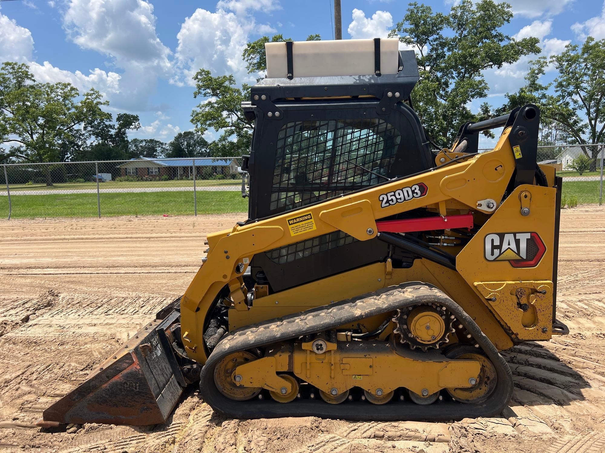 2021 CATERPILLAR 259D3 SKID STEER (A51242)