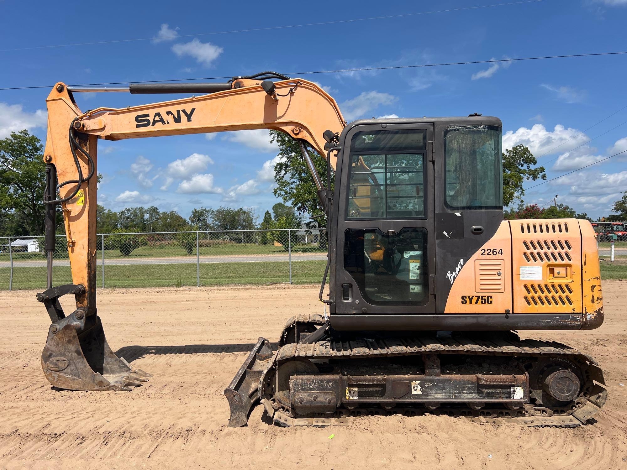 SANY SY75C EXCAVATOR (A51242)
