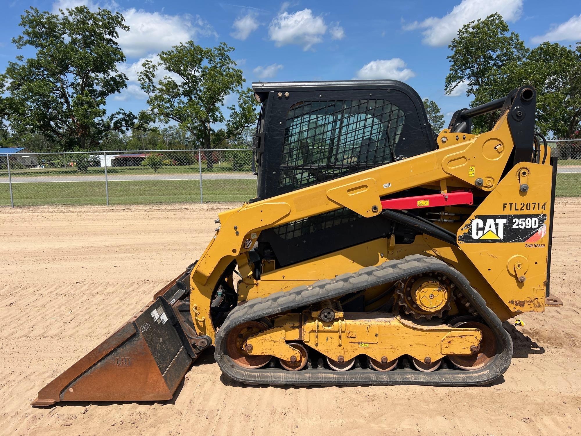 CATERPILLAR 259D SKID STEER (A51242)