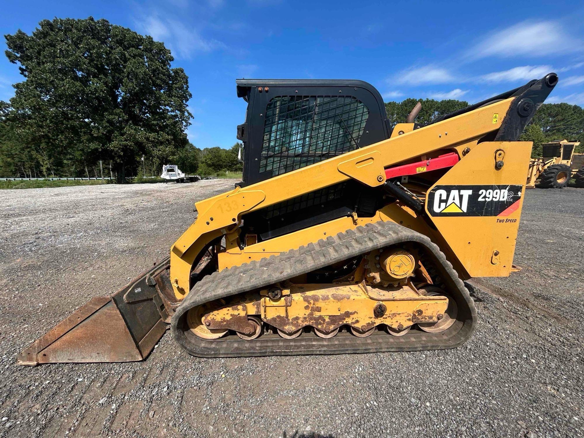 2017 CATERPILLAR 299D2 SKID STEER (A51246)
