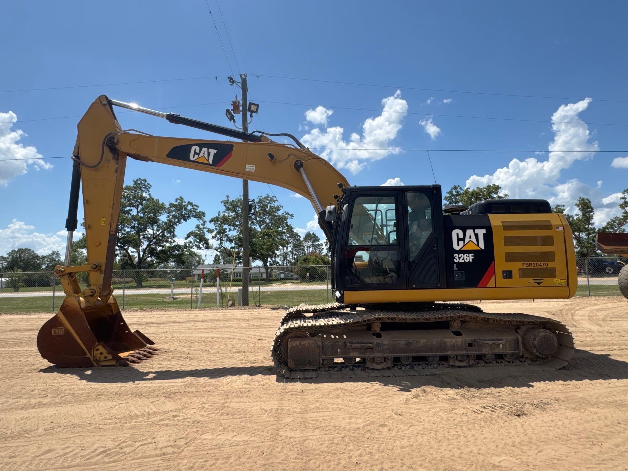 2019 CATERPILLAR 326FL EXCAVATOR (A51242)