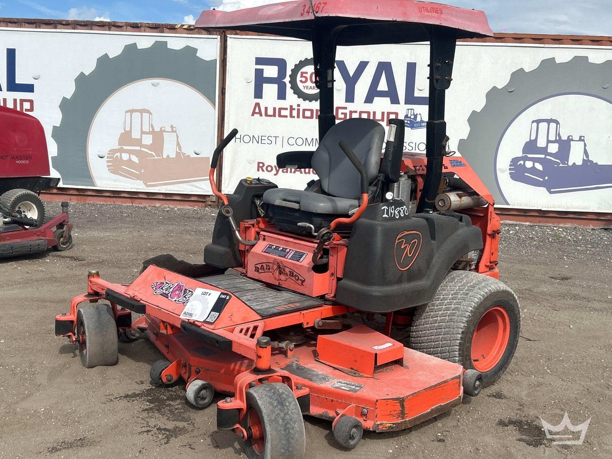 bad boy zero turn 72 (A56859)