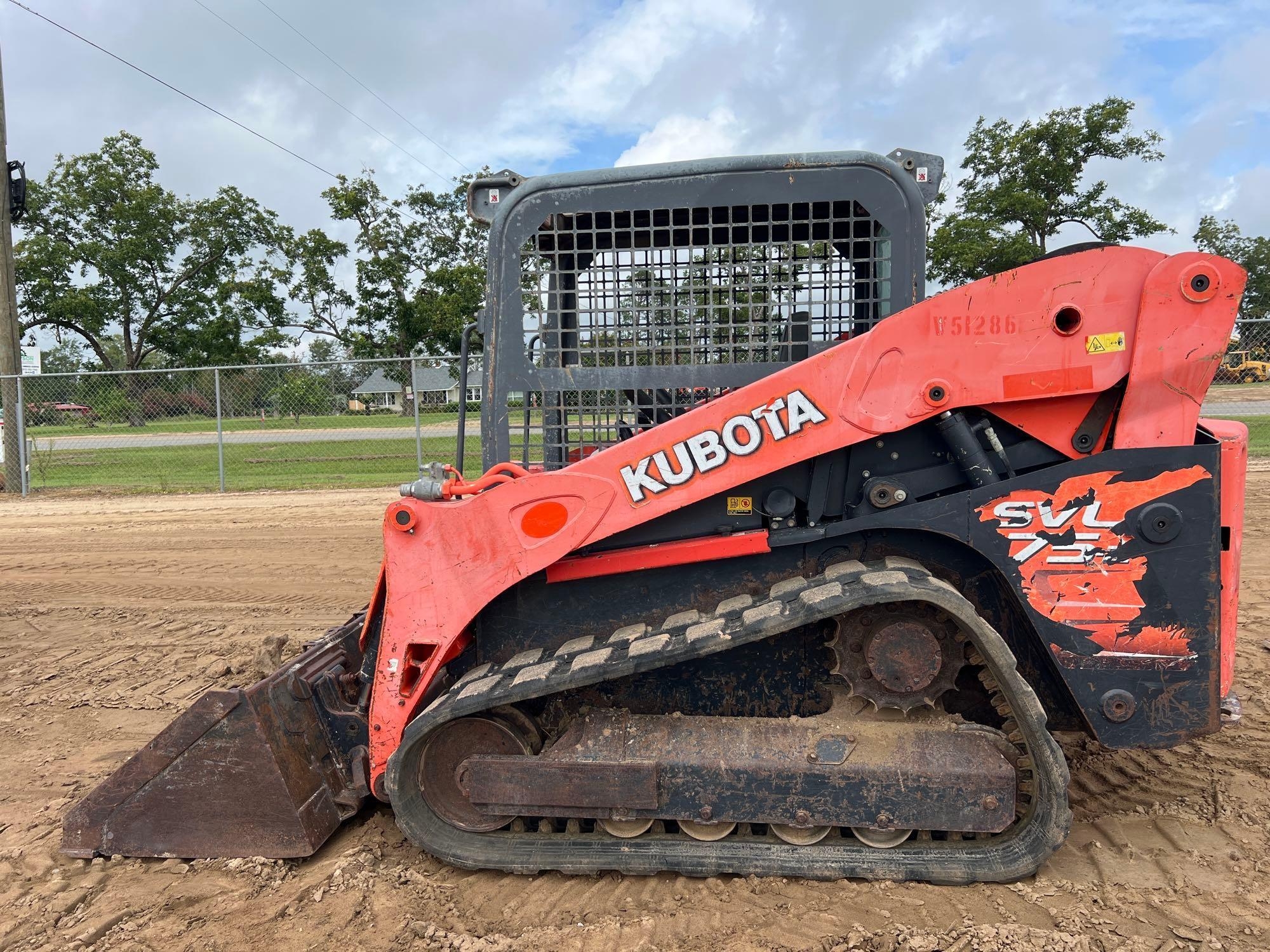 2017 KUBOTA SVL75-2 SKID STEER (A51242)