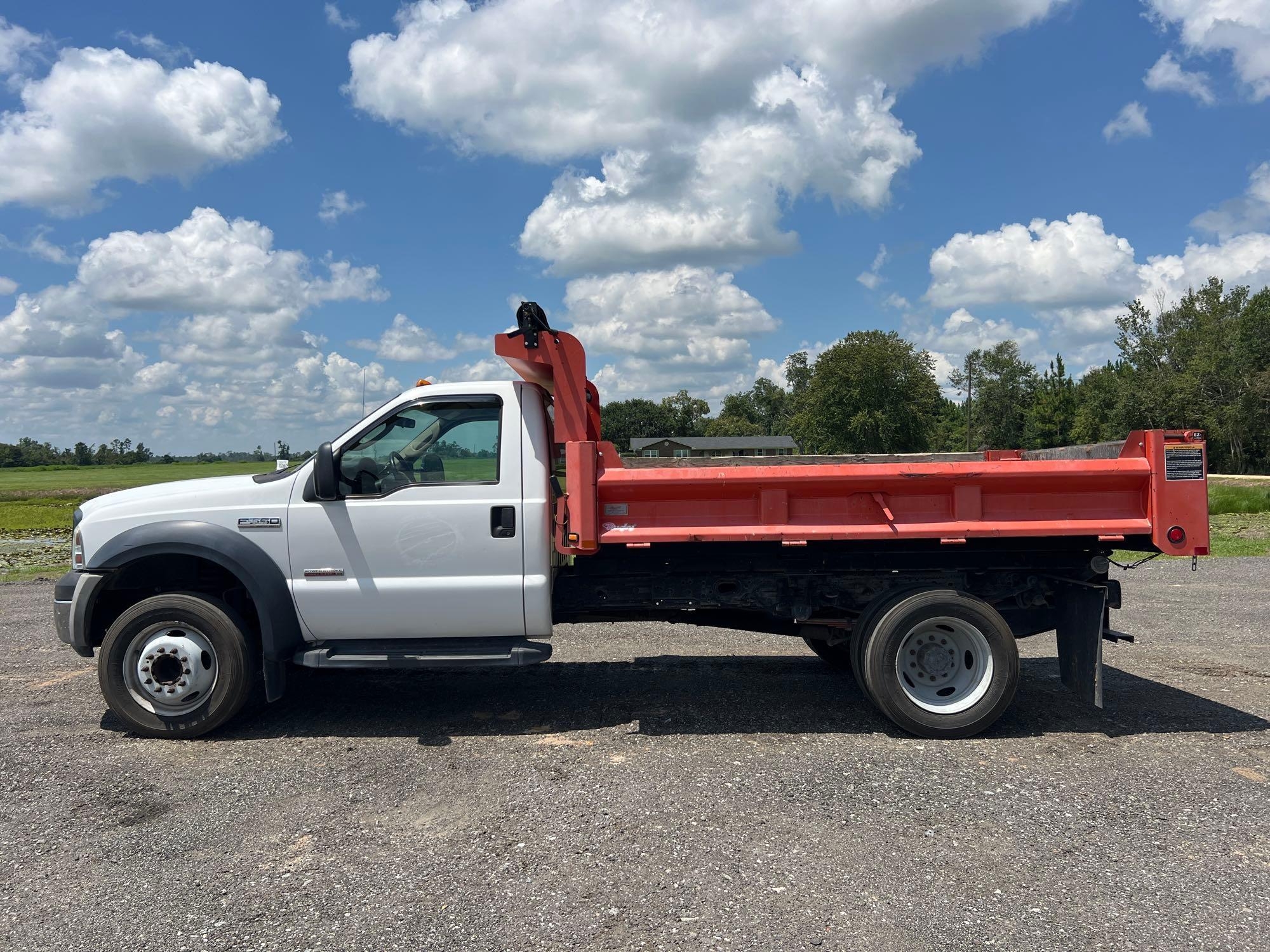 2007 FORD F-550 XL SUPER DUTY DUMP TRUCK (A51406)