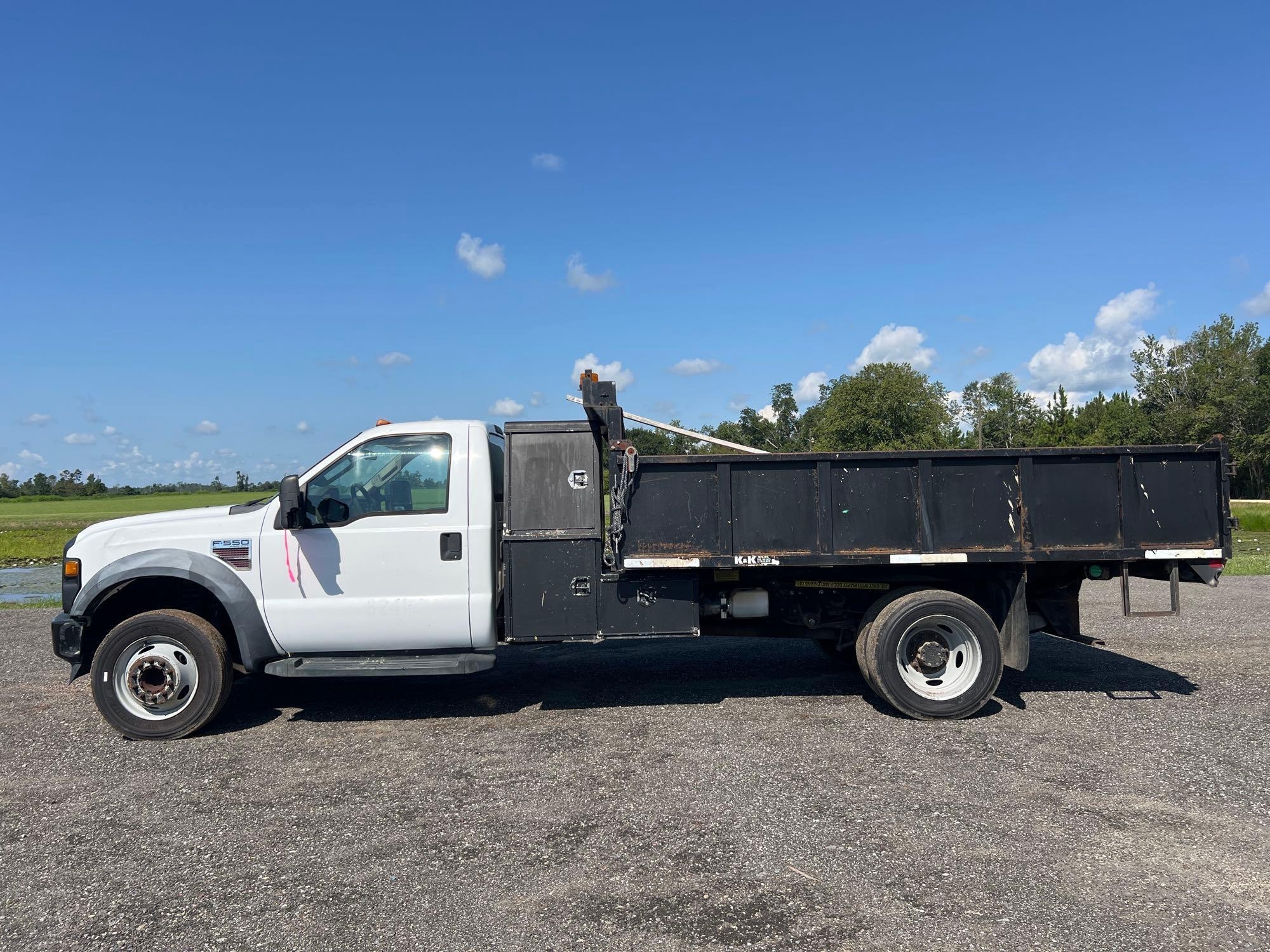 2008 FORD F550 XL SUPER DUTY DUMP TRUCK (A51406)