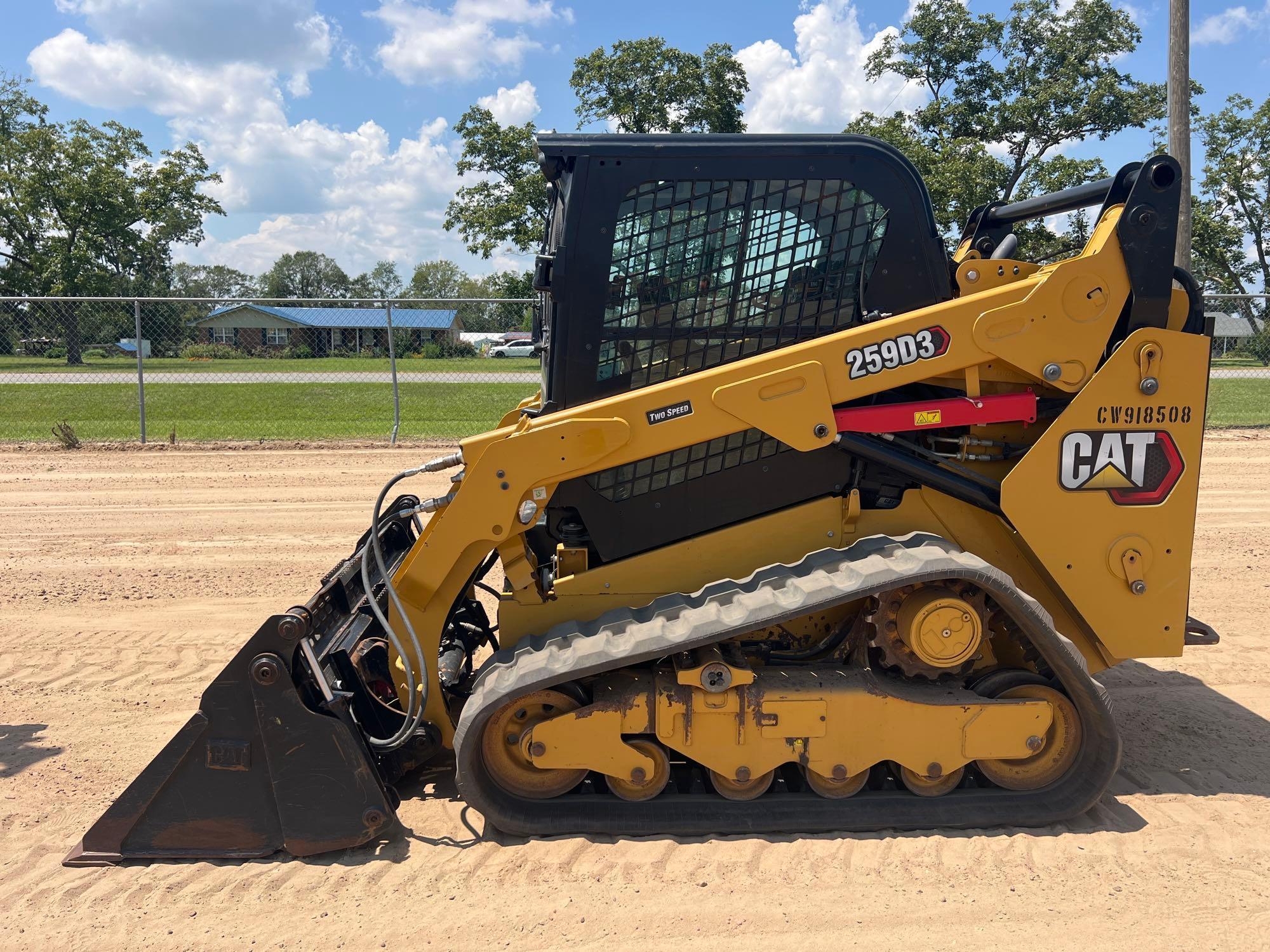 2022 CATERPILLAR 259D3 SKID STEER (A51246)