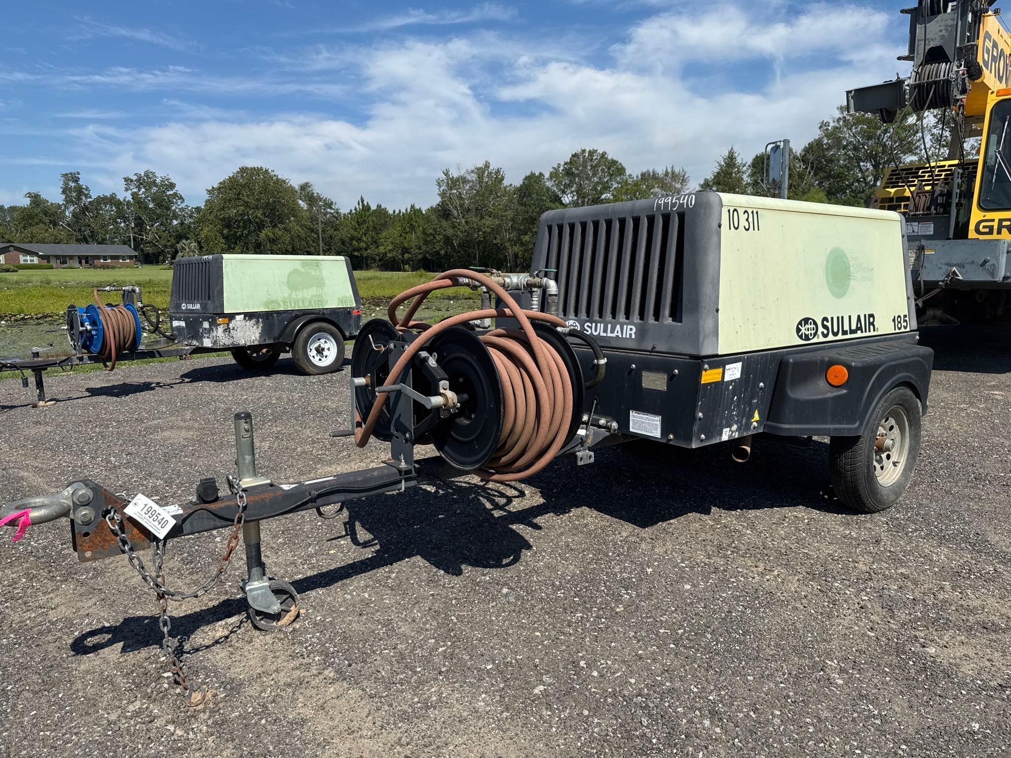 SULLAIR 185 PORTABLE AIR COMPRESSOR (A51406)