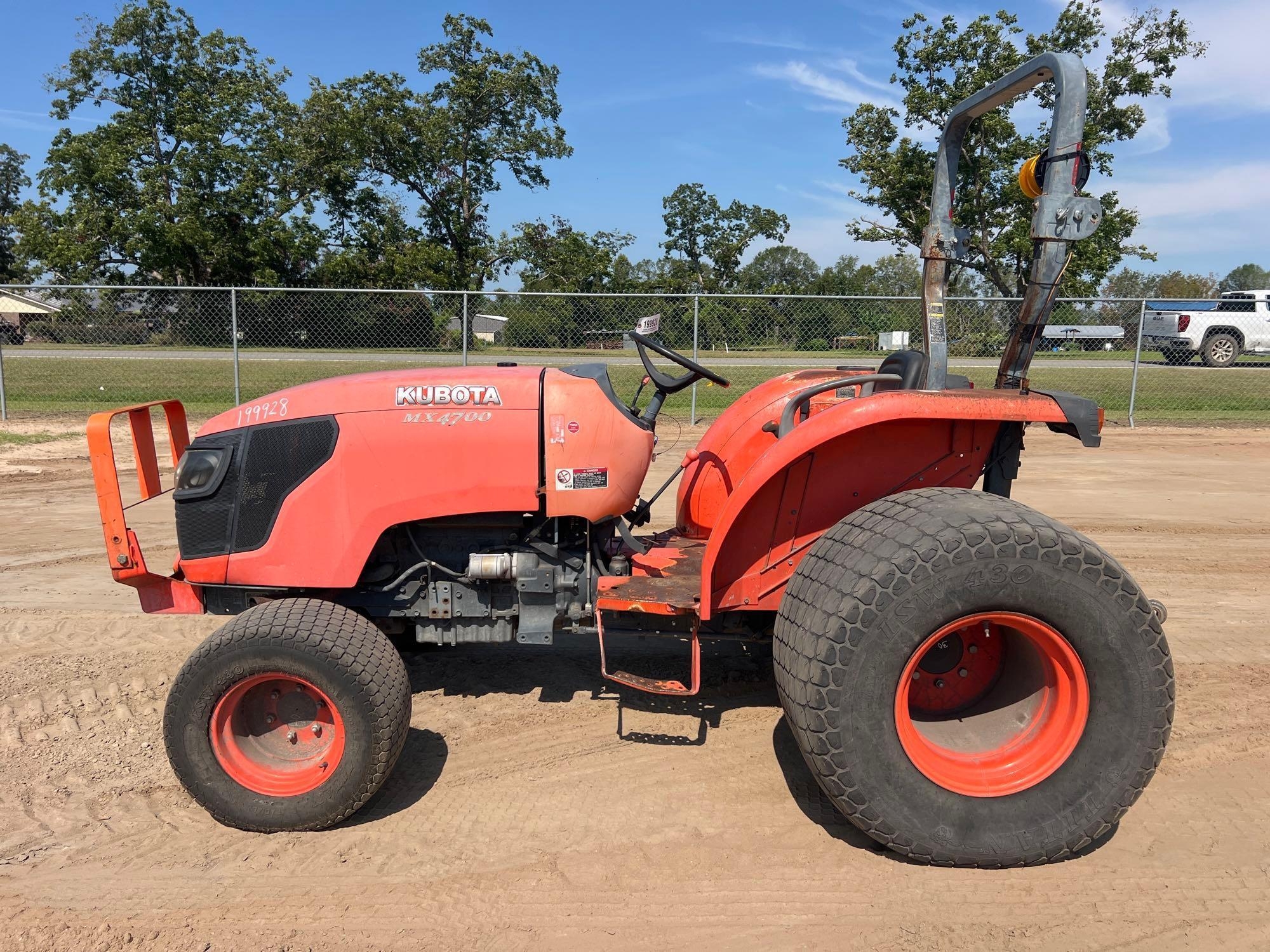 KUBOTA MX4700D TRACTOR (A51247)