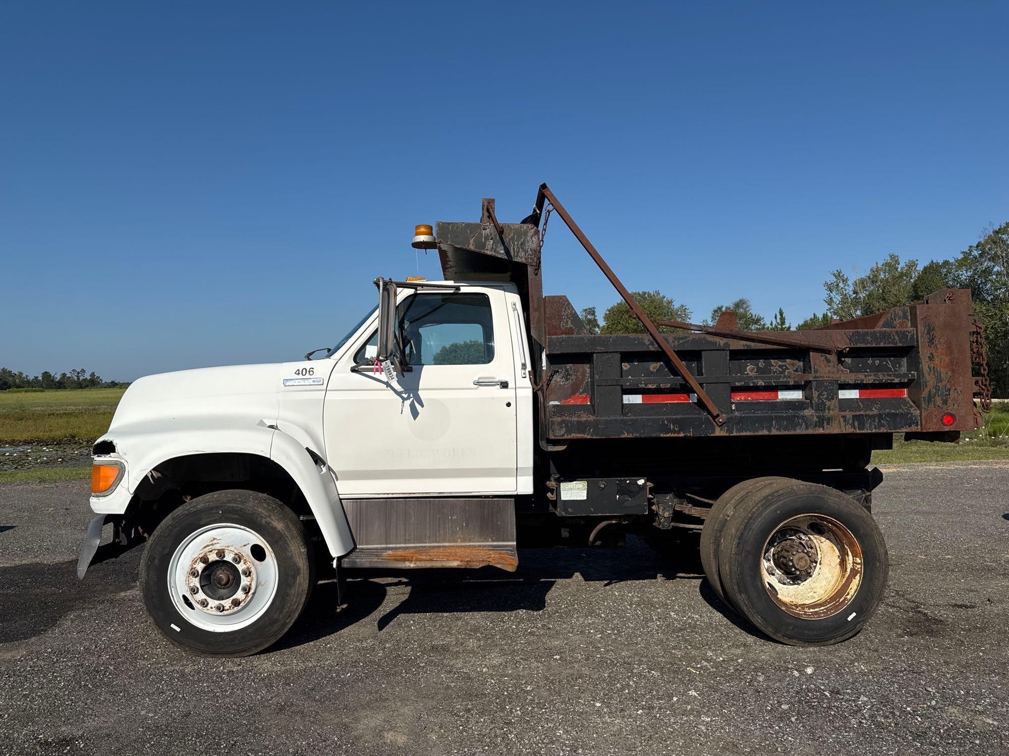 1996 FORD F SERIES DUMP TRUCK (A51406)