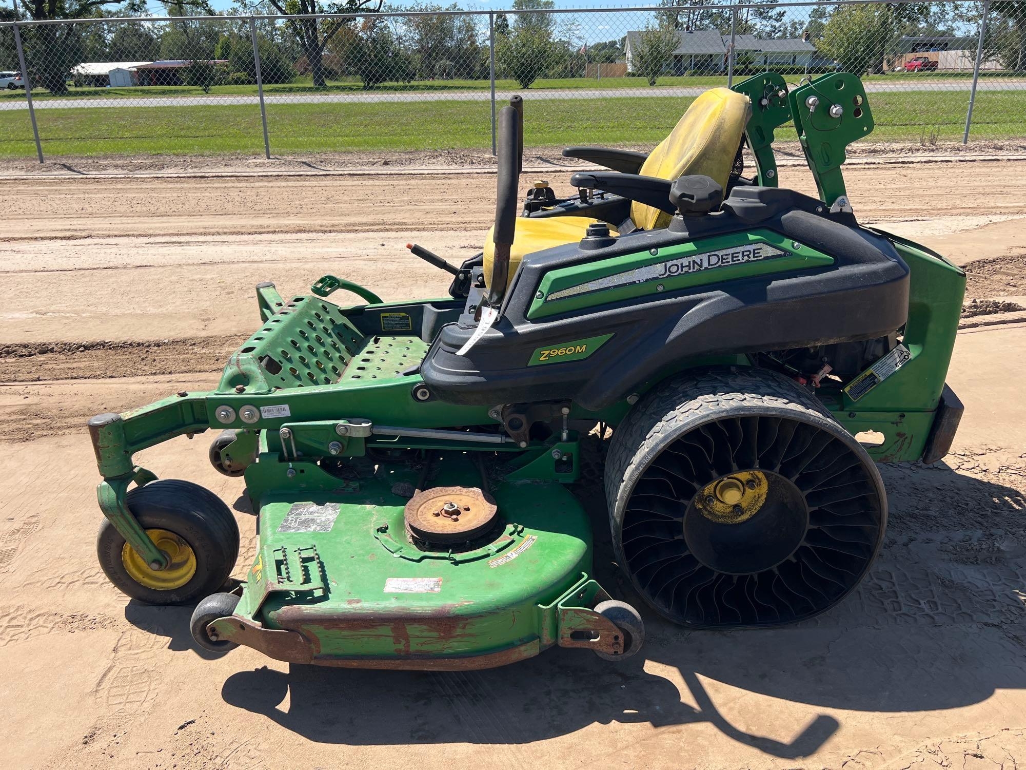 2019 JOHN DEERE Z960M ZERO TURN LAWN MOWER (A51247)