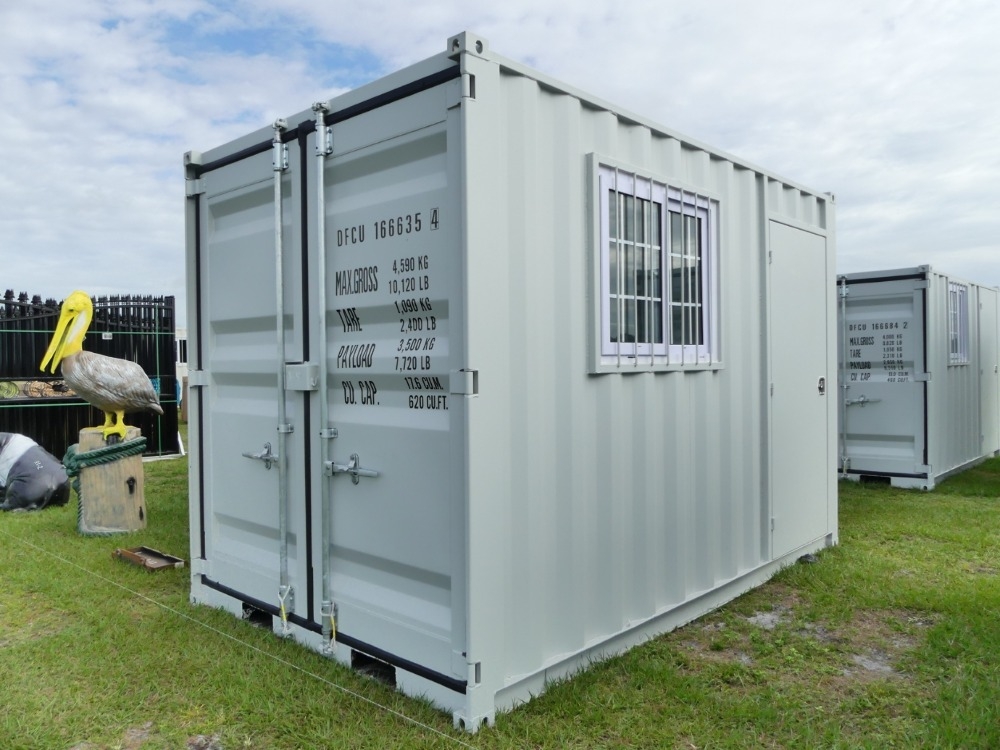 12' Container W/Side Door and Window (A57149)