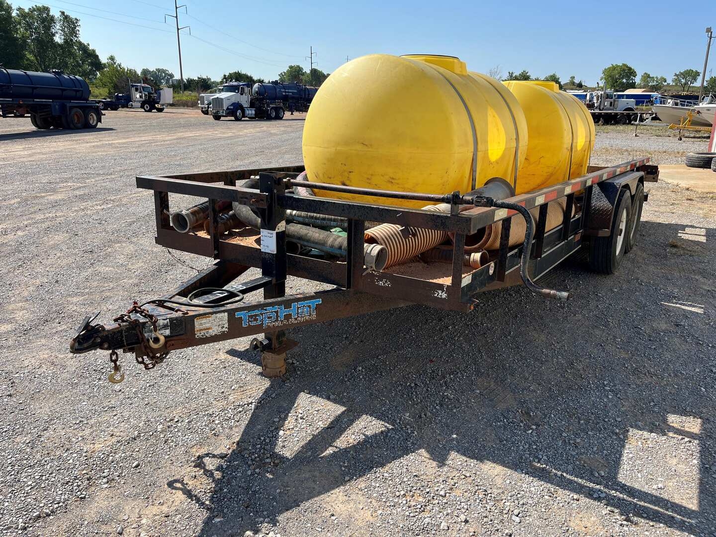 2015 TOP HAT TRAILER 20 FOOT UTILITY TRAILER (A53843)