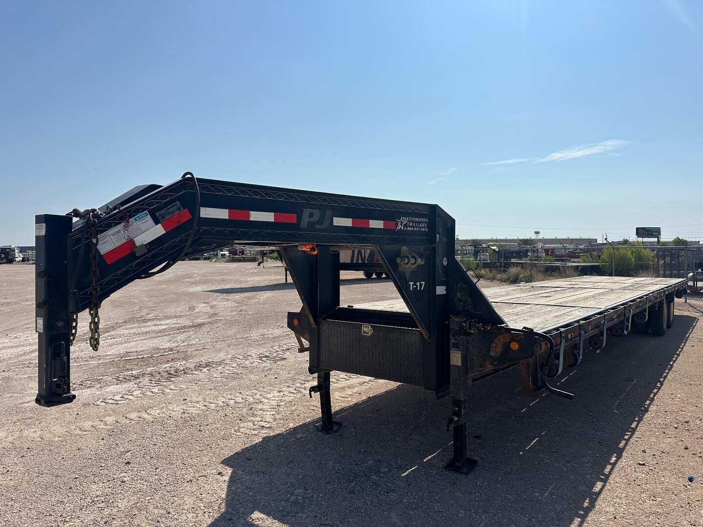 2014 PJ TRAILER 40' TANDEM AXLE GOOSENECK (A52472)