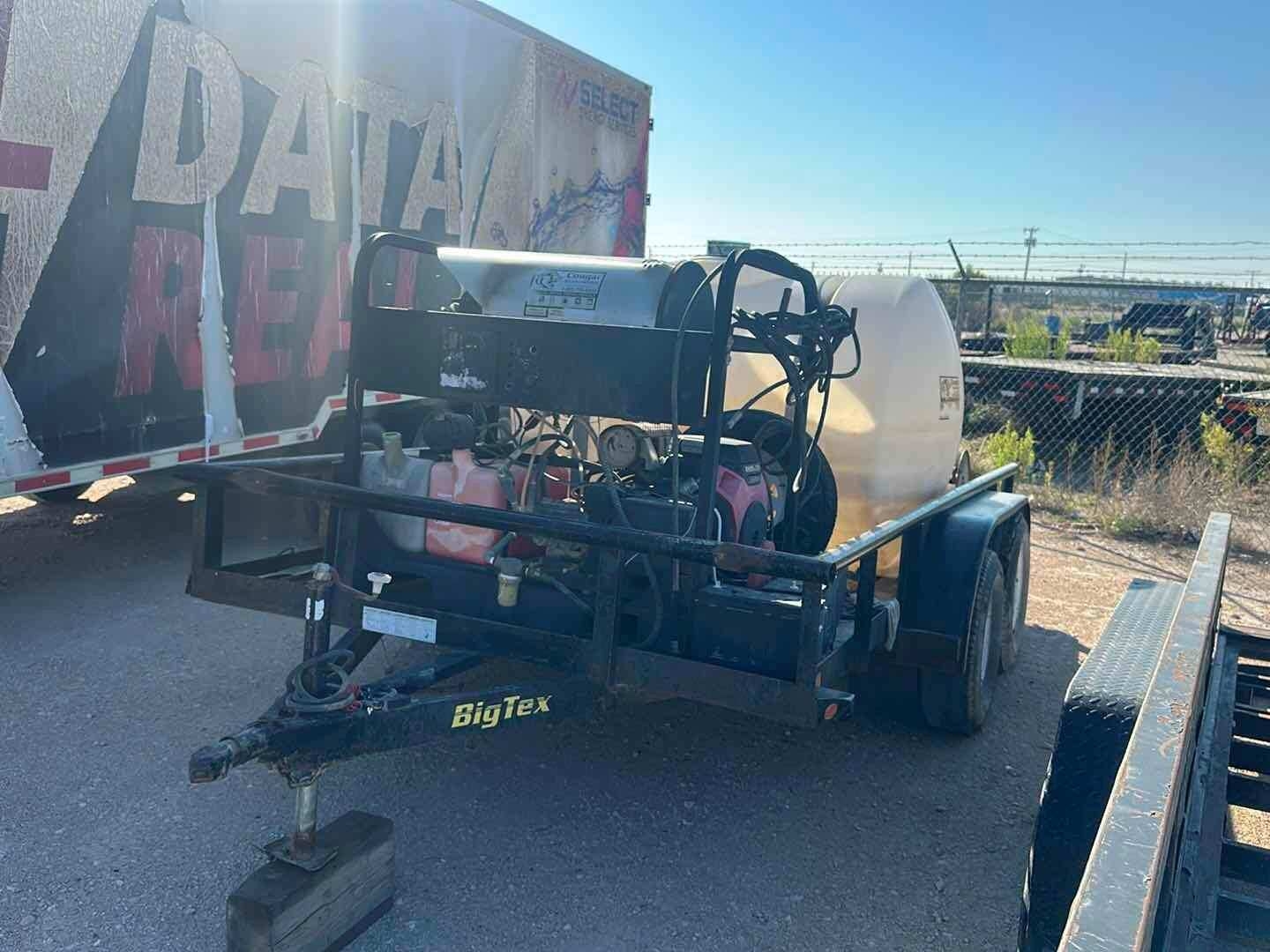 2013 BIG TEX PRESSURE WASHER TRAILER (A52472)