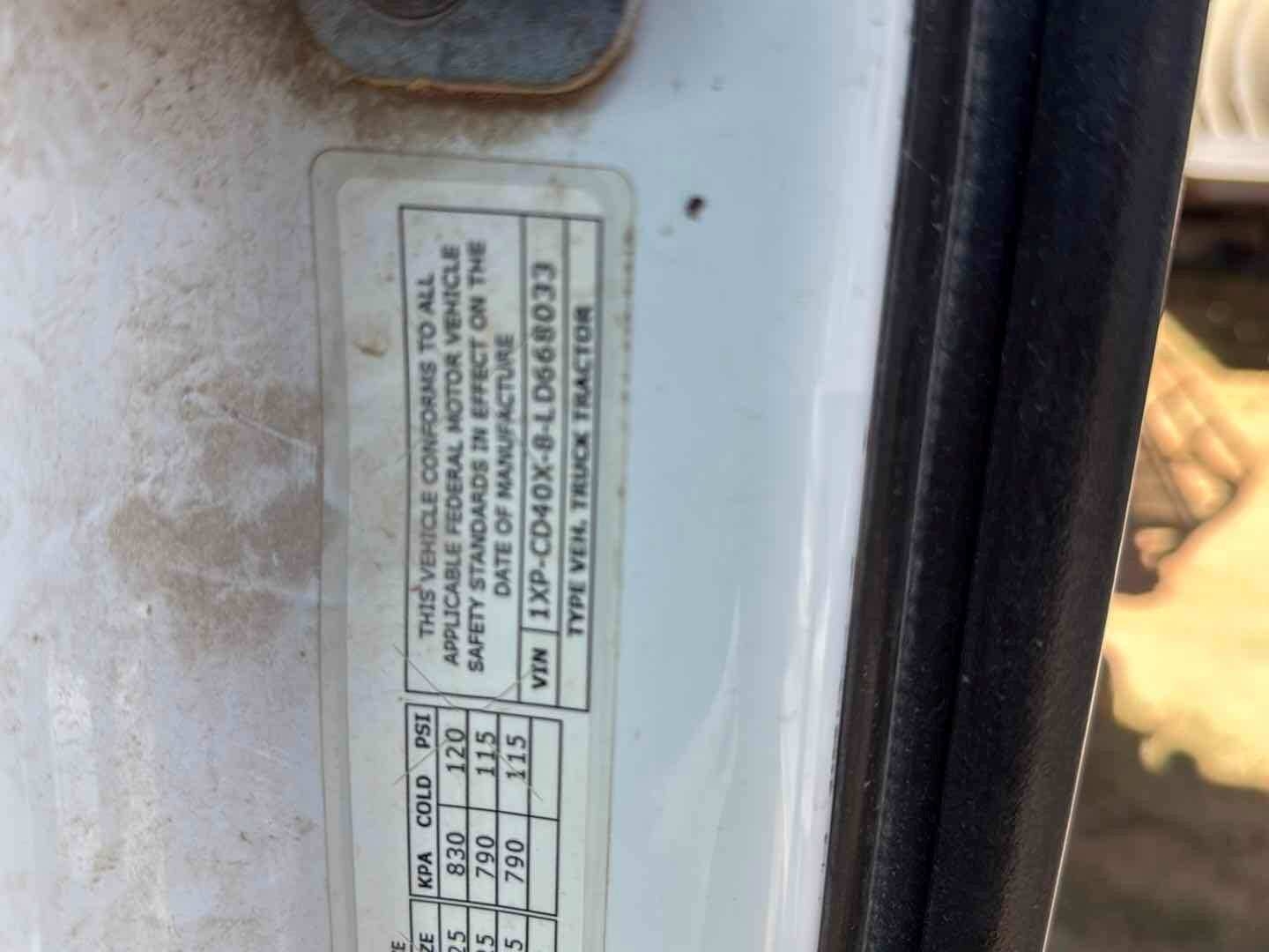 2020 PETERBILT 567 (A58214)