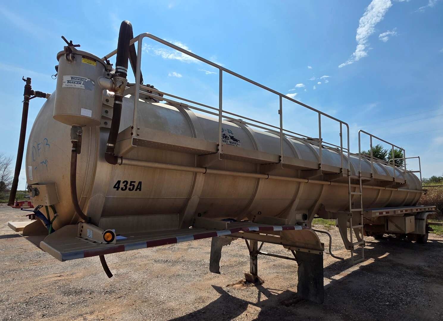 2017 TROXELL 150BBL ALUMINUM TANKER (A53843)
