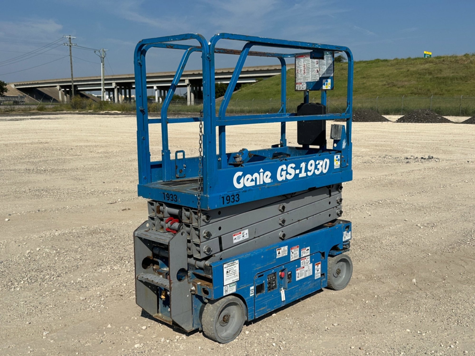 2018 GENIE GS-1930 ELECTRIC SCISSOR LIFT (A53843)