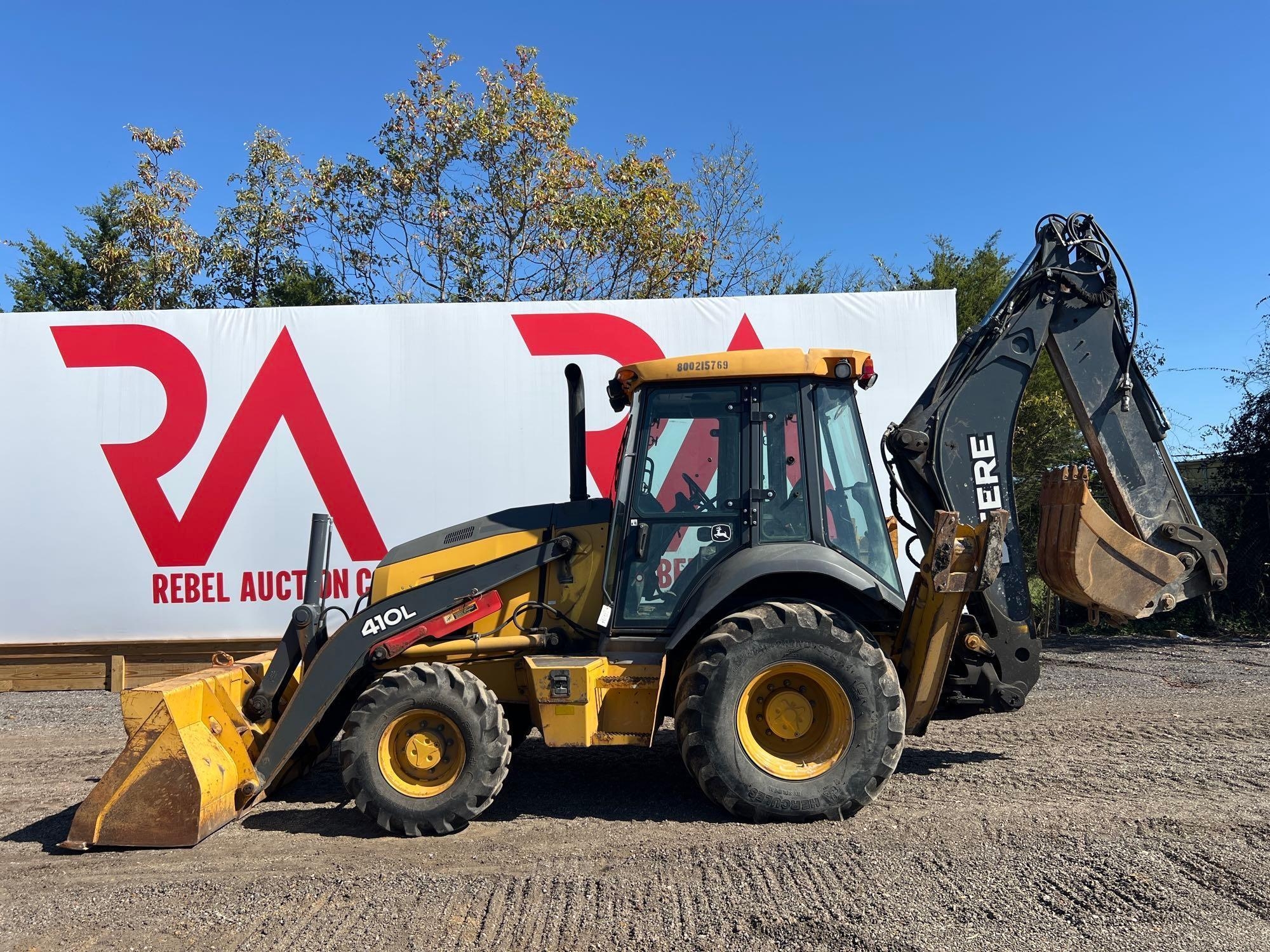 2018 JOHN DEERE 410L BACKHOE (A52706)